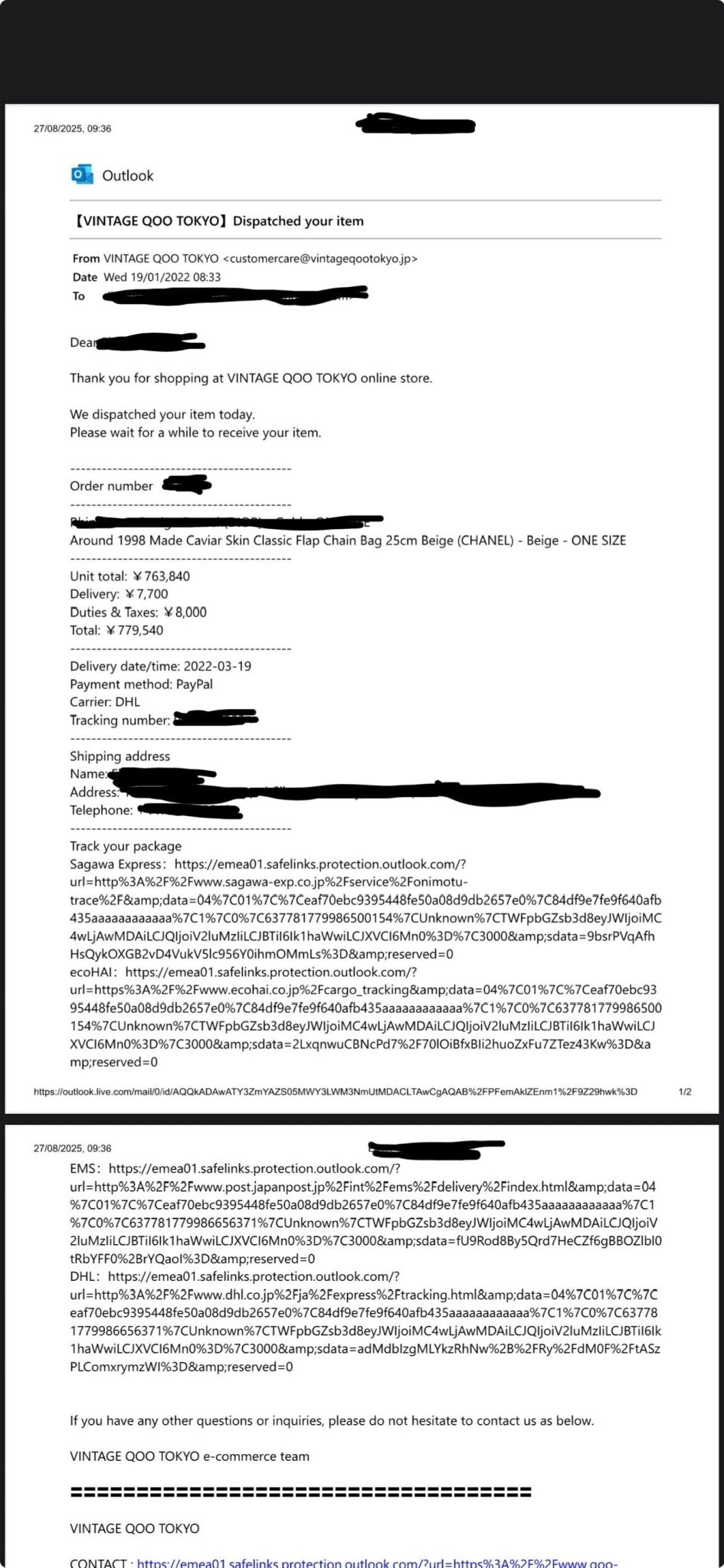 Vintage Chanel Caviar Medium Double Flap Beige Handbag RRP £8.5K | Authentic Preloved - Reloved Again