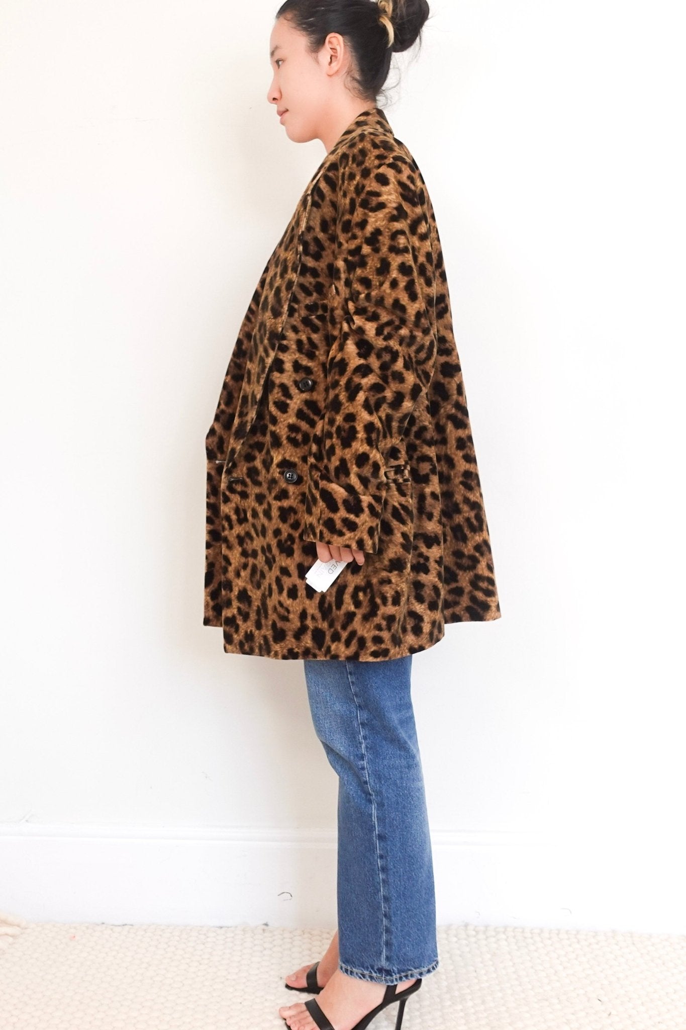 NEW Raey Leopard Print Velvet Belted Jacket RRP £450 | Authentic Preloved - Reloved Again
