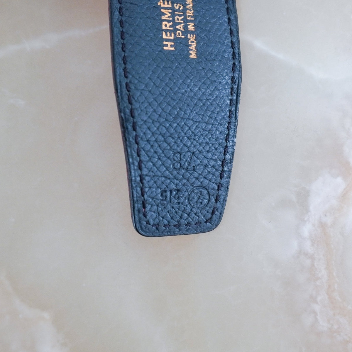 Hermes Reversible leather belt strap in Black and red RRP £350 | Authentic Preloved FINAL SALE - Reloved Again