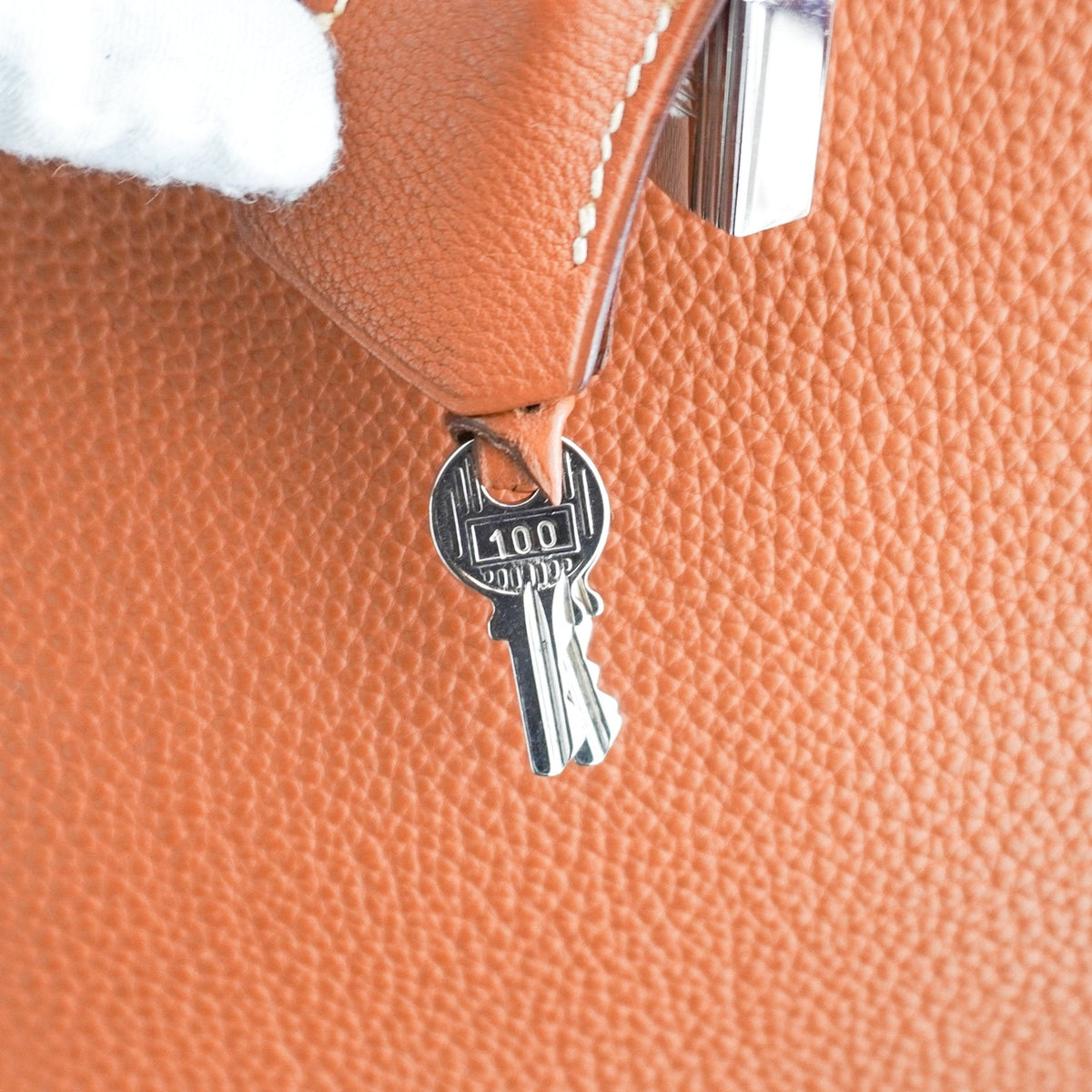 Hermès Birkin 35 Retourne in Gold Togo Leather with Palladium Hardware | Authentic Preloved - Reloved Again