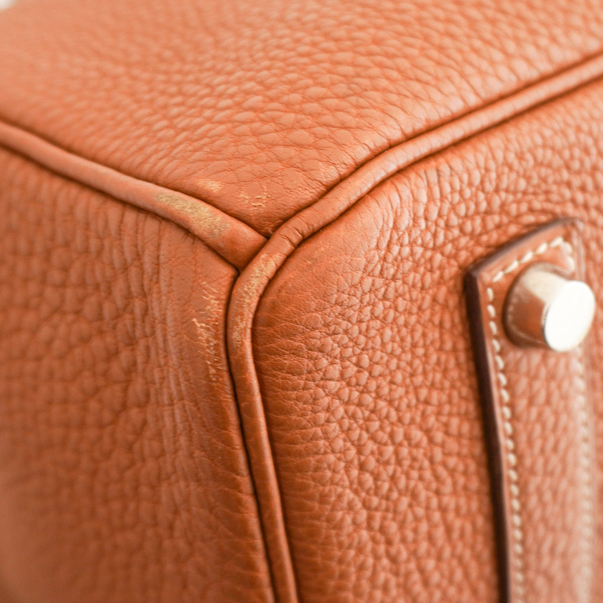 Hermès Birkin 35 Retourne in Gold Togo Leather with Palladium Hardware | Authentic Preloved - Reloved Again