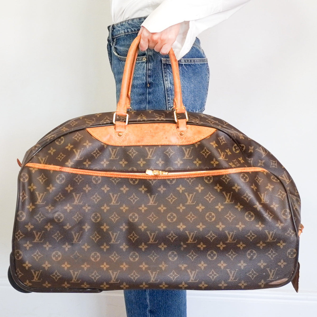 Louis Vuitton Monogram Canvas Eole 60 Rolling Luggage Bag (RRP £2000) | Authentic Preloved - Reloved Again