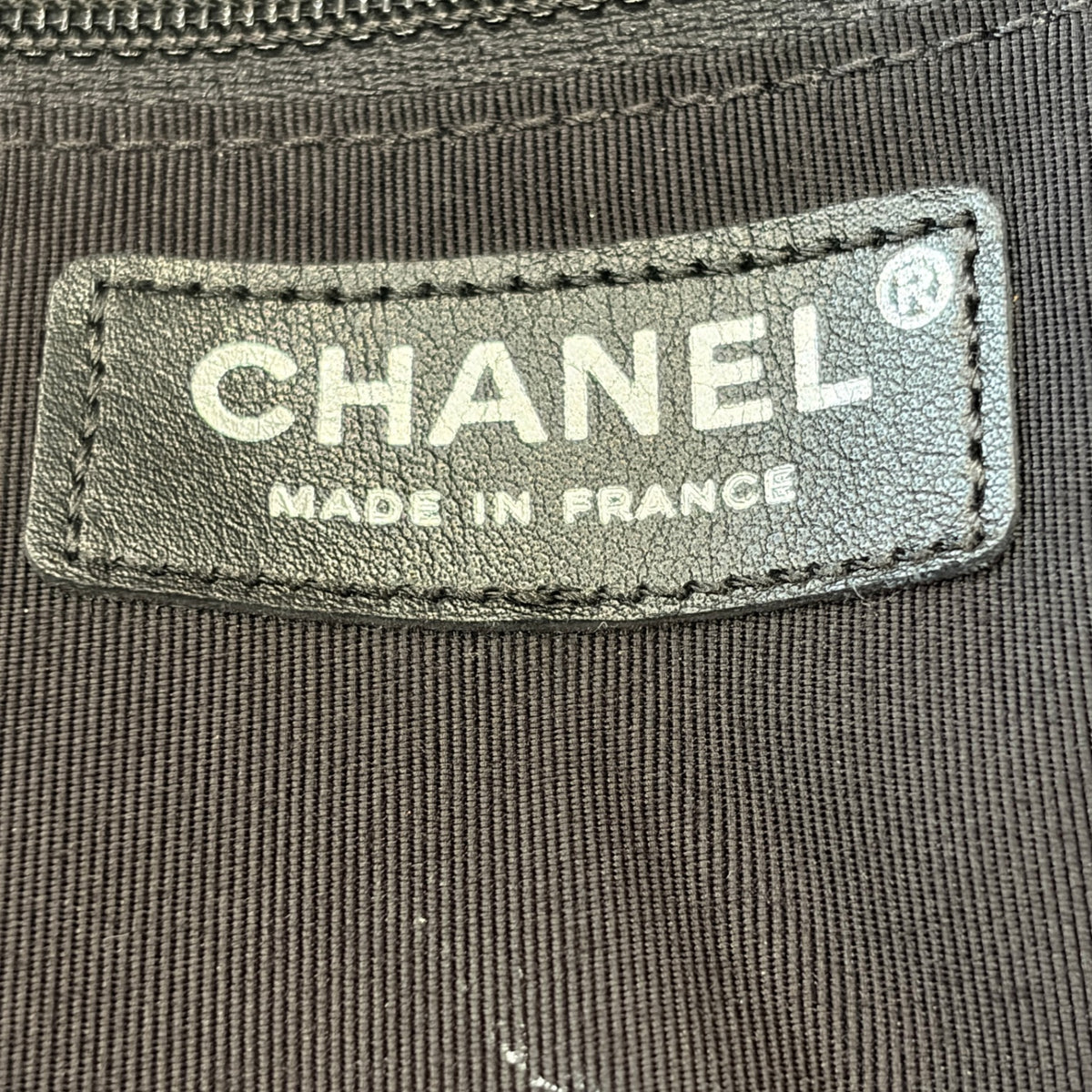 Chanel Black Tweed 2.55 Flap Crossbody Bag 2009–2010 production