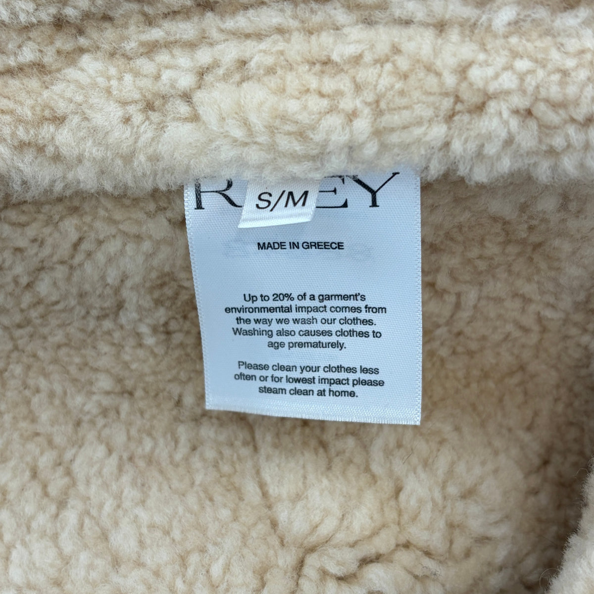 Raey sheepskin coat RRP £1200