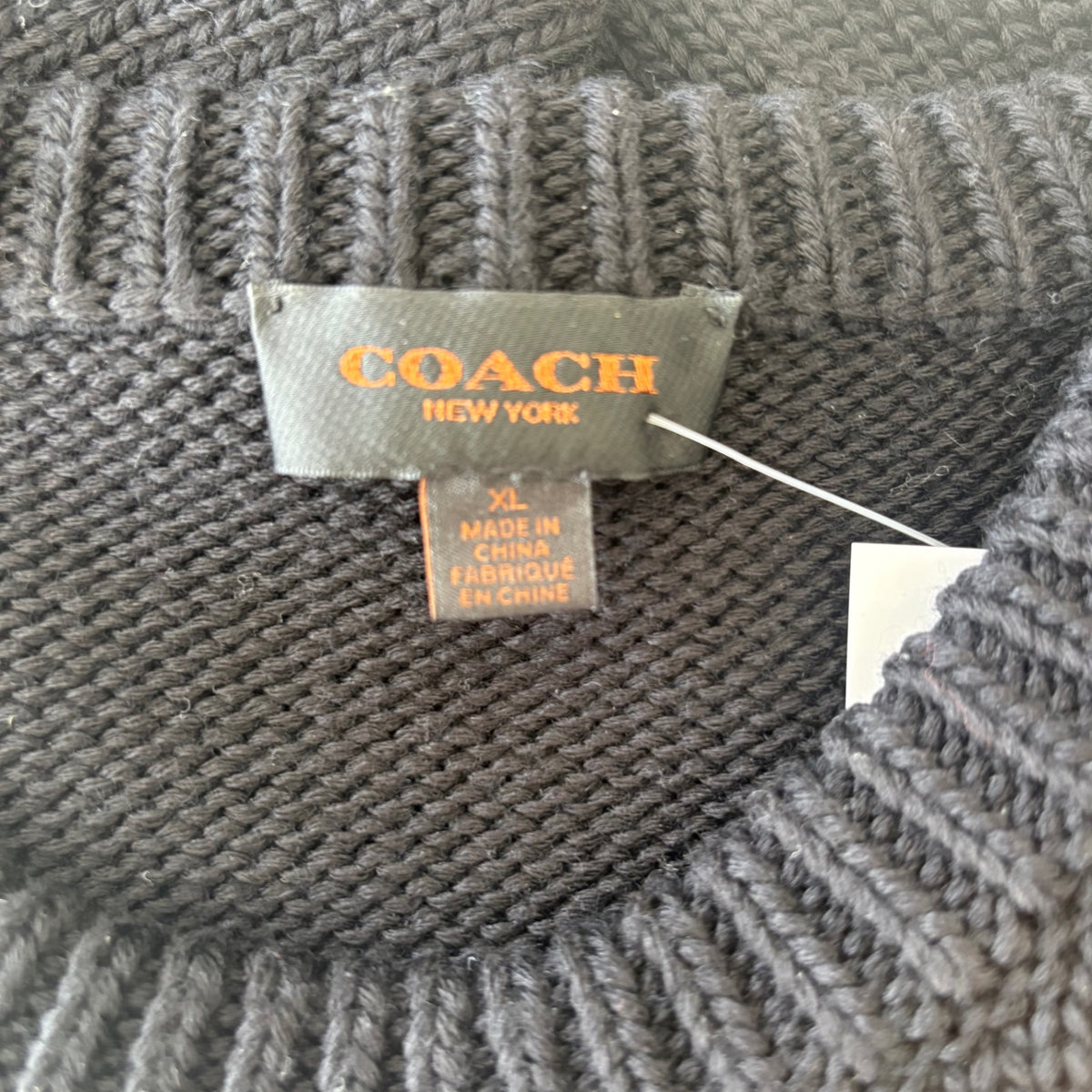 Coach Knitted jumper UK XL RRP £350