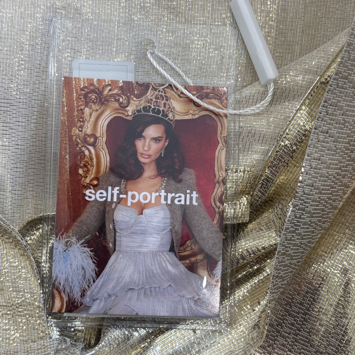 NEW Self Portrait Metallic Pussy Bow Blouse (RRP £304) | Authentic Preloved - Reloved Again