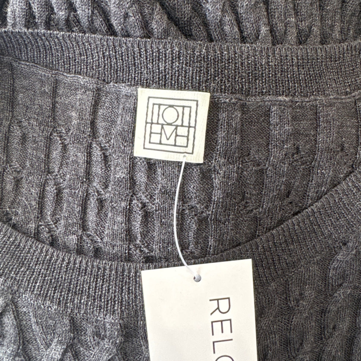 Toteme Cable Knit Dress (RRP £250) | Authentic Preloved - Reloved Again
