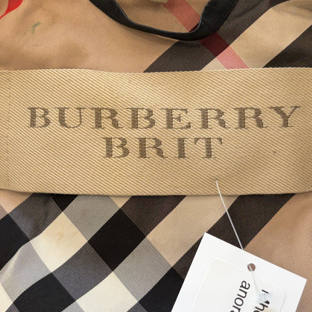 Burberry Brit black anorak UK 14 M