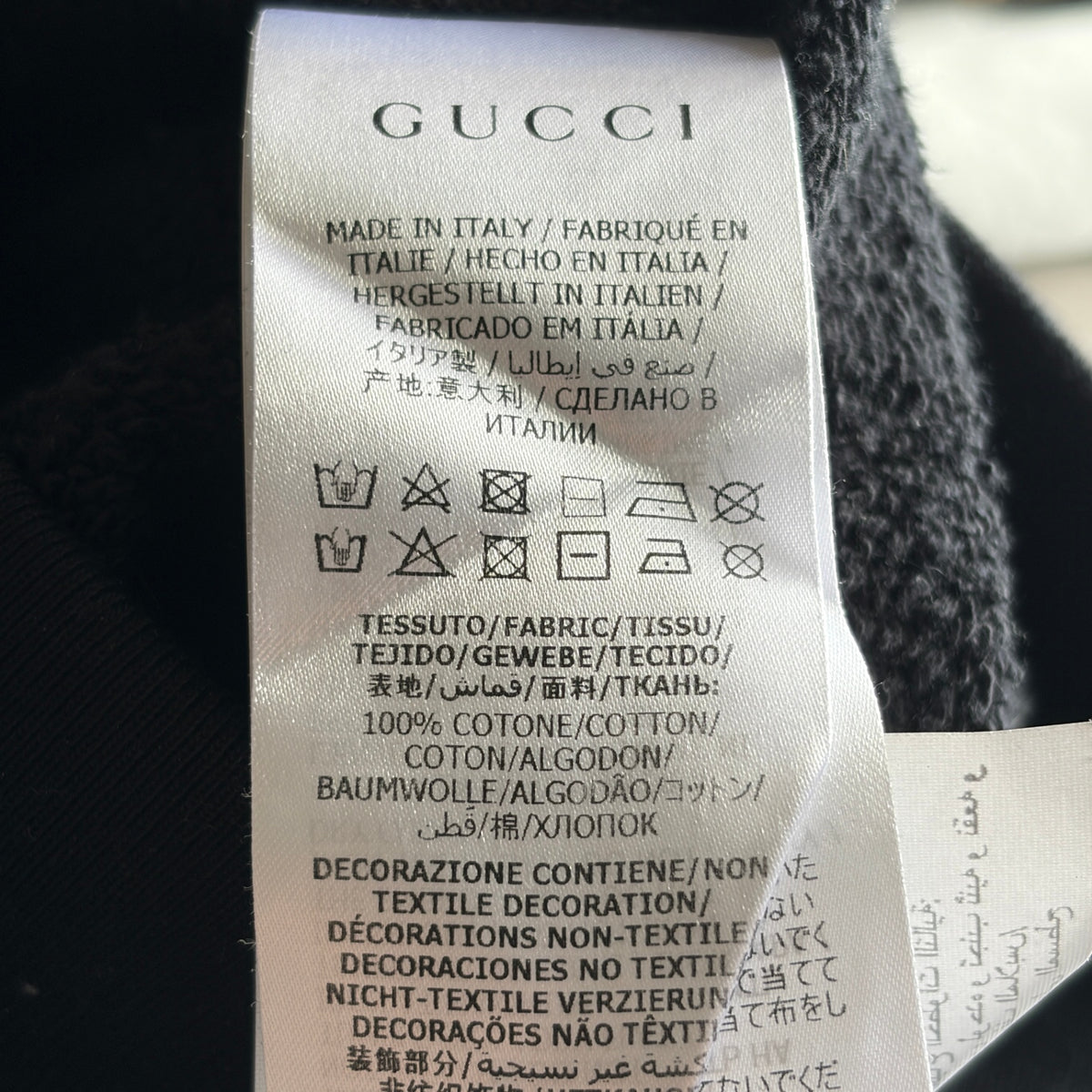 Gucci 'I know everything about love' Sweatshirt RRP £800