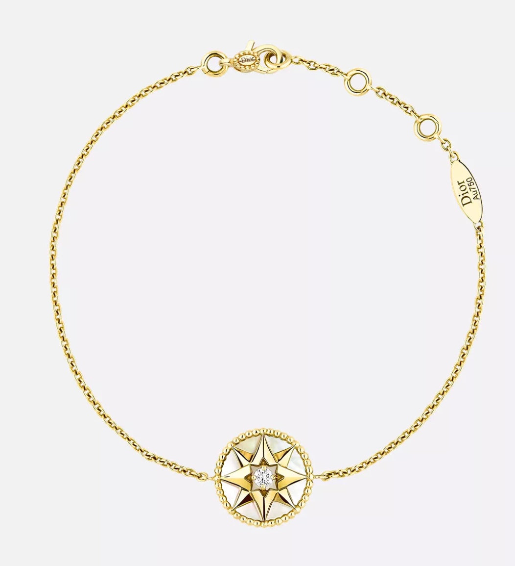 Dior Rose Des Vents Bracelet (RRP £2200) | Authentic Preloved- FINAL SALE NO RETURNS