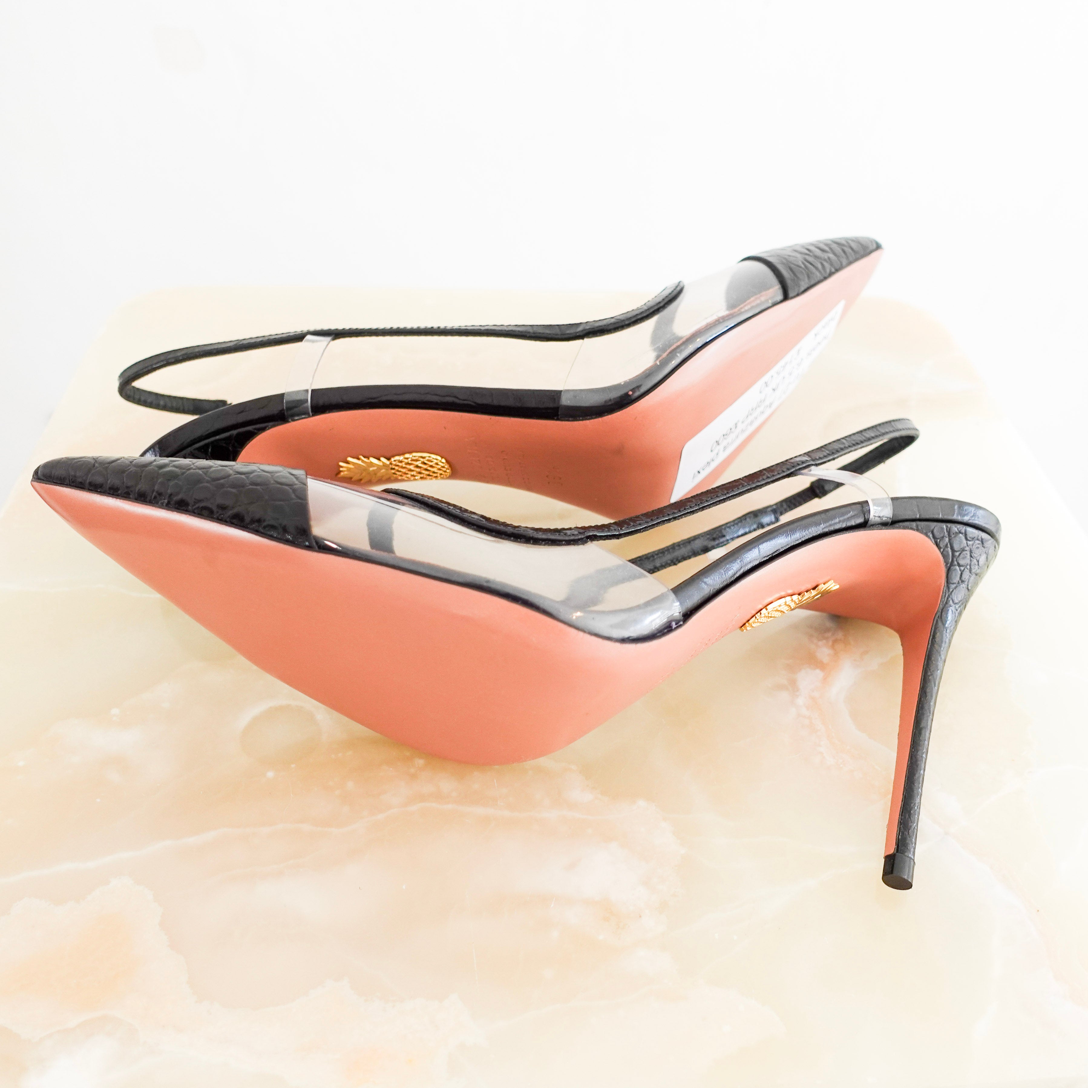 NEW plexi heels RRP £600