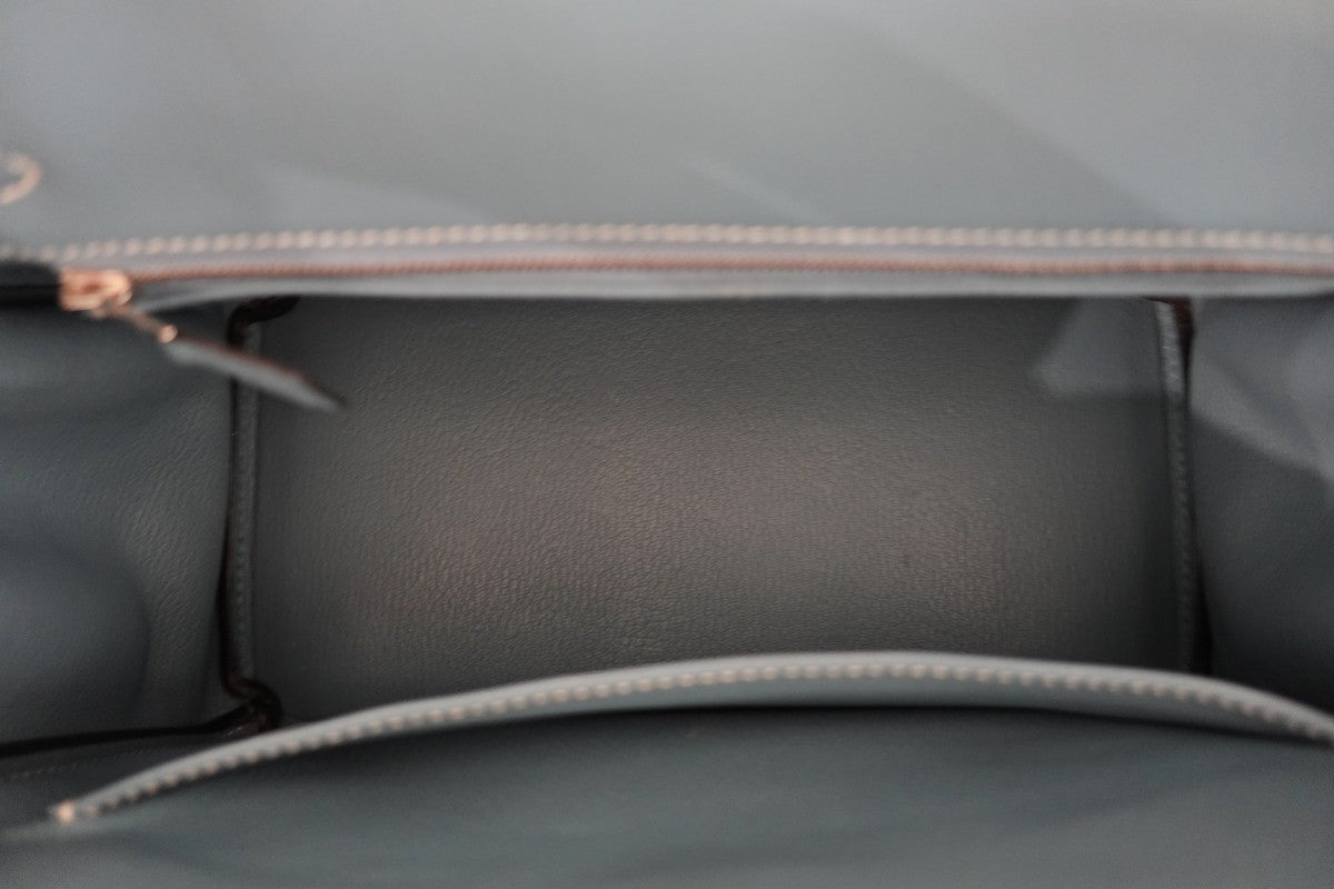 Birkin 30 in Blue Jean Epsom Leather - Reloved Again