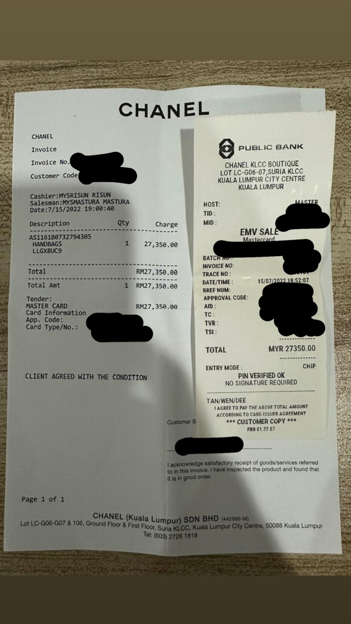 Chanel 19 Black Lambskin Large Single Flap Bag RRP £5500 | Authentic Preloved - Reloved Again