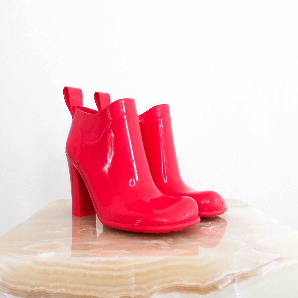 Bottega Veneta Shine Slip - On ankle boots RRP £600 - final sale - Reloved Again