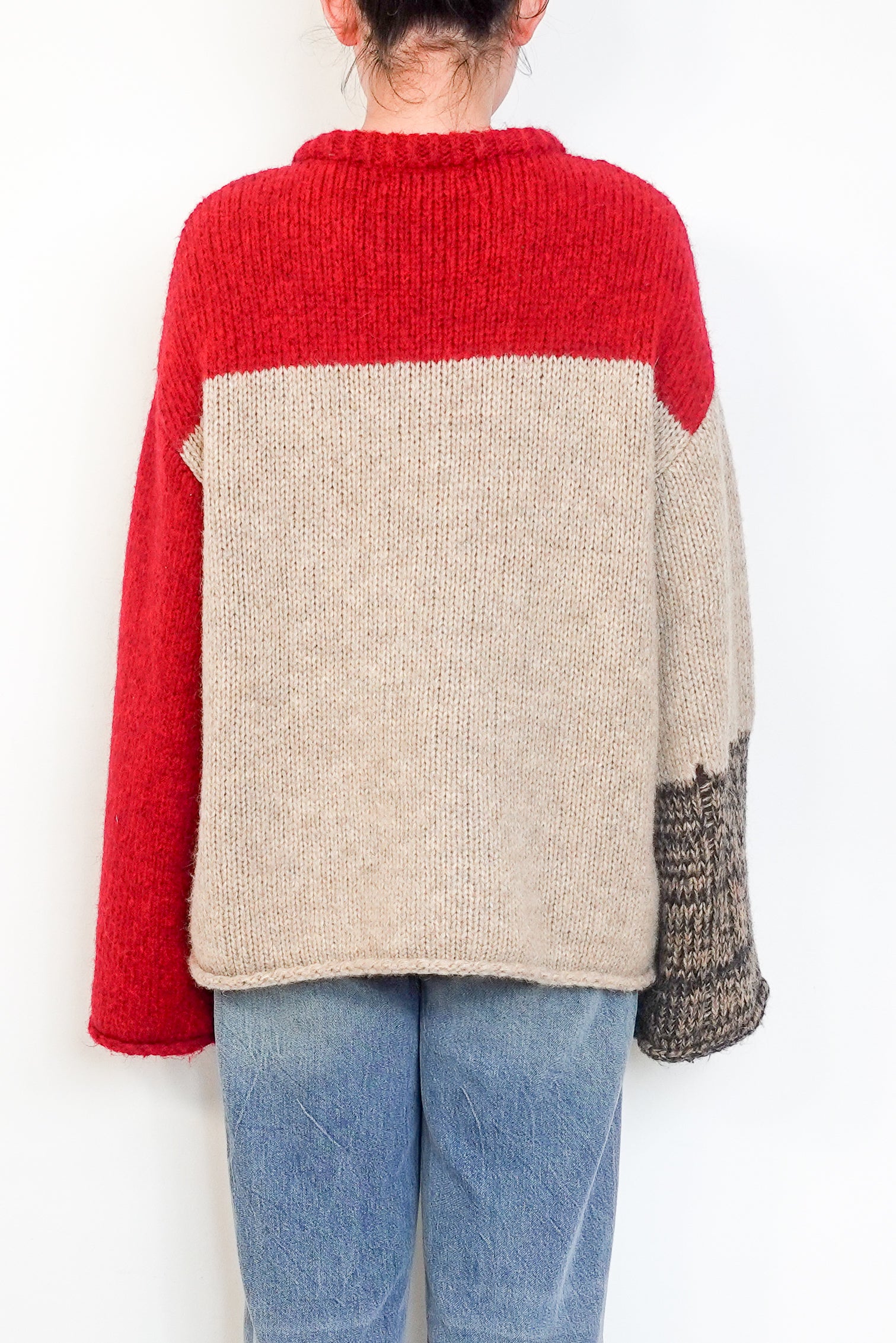 ALEXA CHUNG Limited Edition The Face Oversized Jumper SOLD OUT RRP £500 | Authentic Preloved