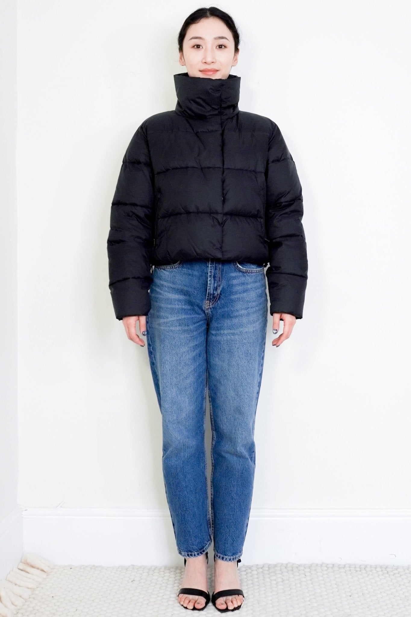 Alo Black Gold Rush Puffer Jacket RRP £200 | Authentic Preloved - Reloved Again