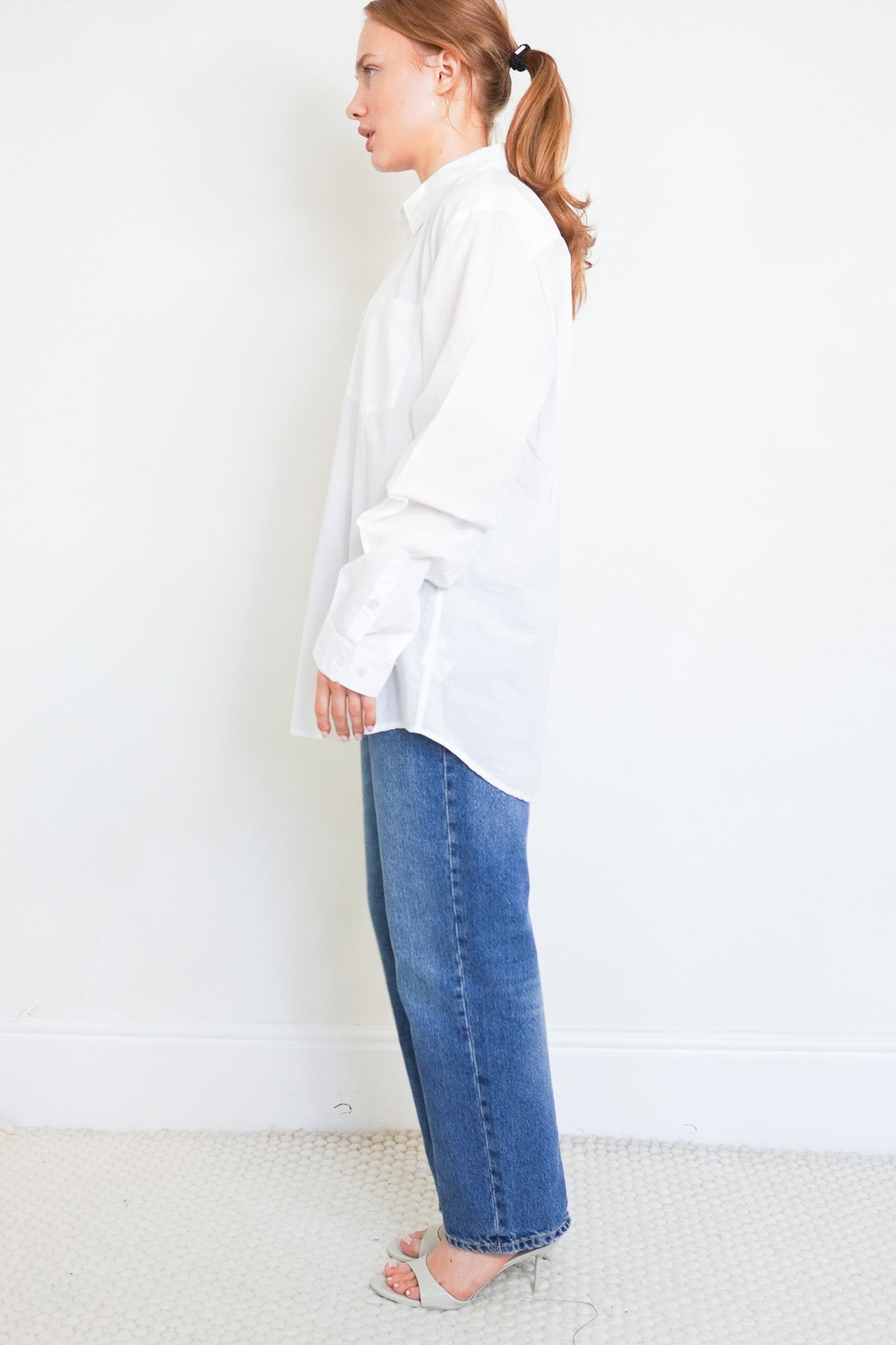 Anokhi White Cotton Buttoned Shirt RRP £200 | Authentic Preloved - Reloved Again