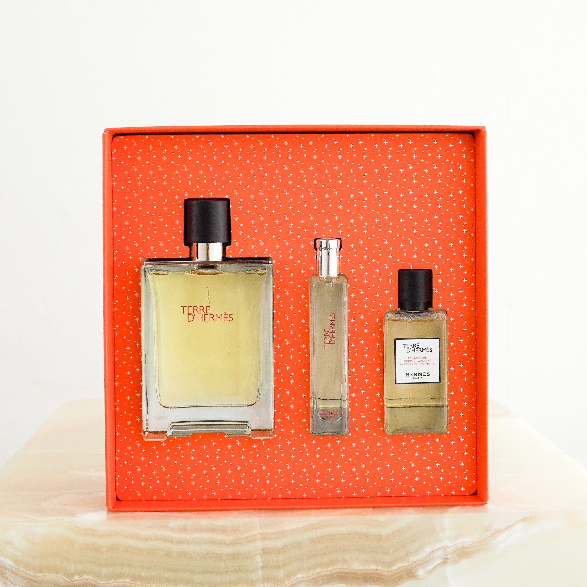 Hermès Terre d’Hermès Eau de Toilette 3-Piece Gift Set RRP £130 | Authentic Preloved FINAL SALE - Reloved Again