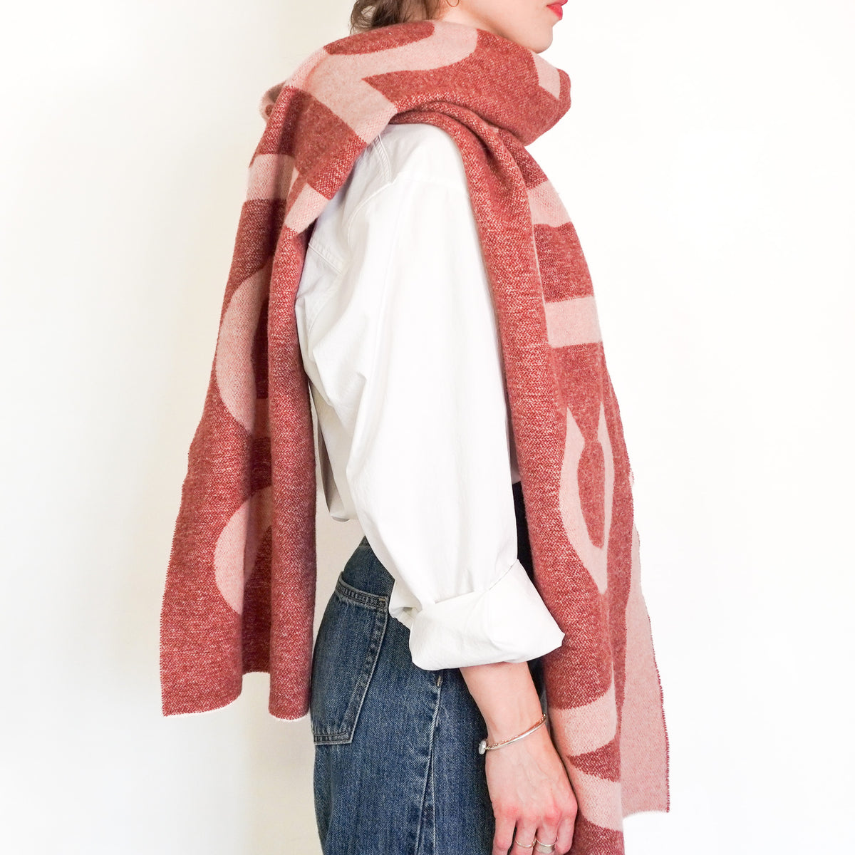 Back Image: Acne Studios Pink Scarf