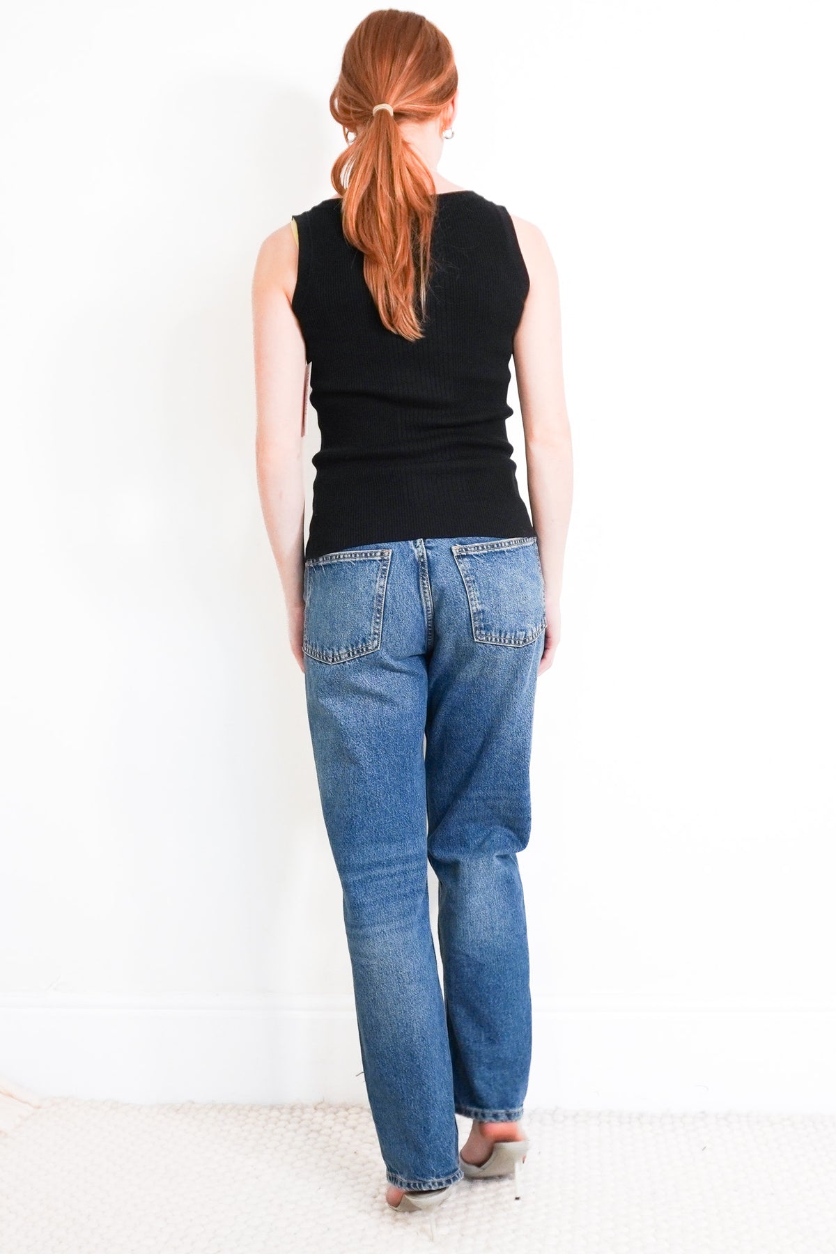 Chanel Black Ribbed Vest | Authentic Preloved - Reloved Again