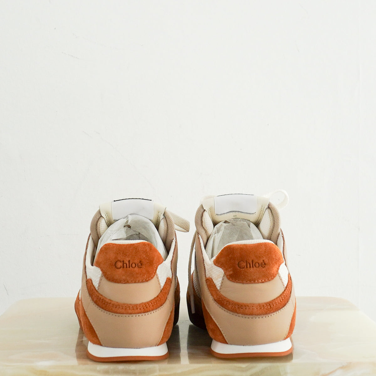 Chloe Kick Sneakers in Brown (RRP £575) | Authentic Preloved - Reloved Again