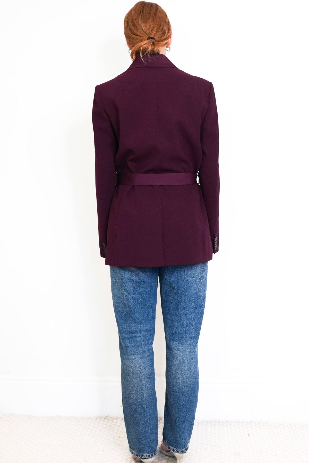 Claudie Pierlot Belted Blazer (RRP £429) | Authentic Preloved - Reloved Again