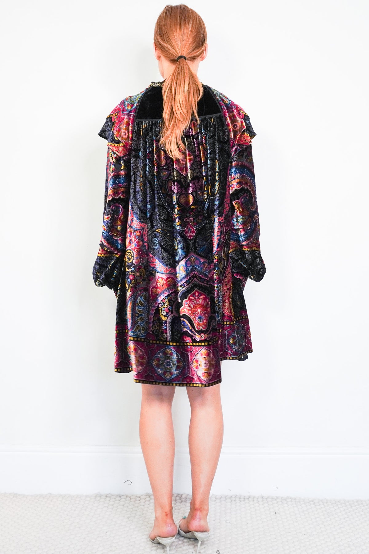 Etro Velvet Mini Dress IT44 (RRP £1800) | Authentic Preloved - Reloved Again