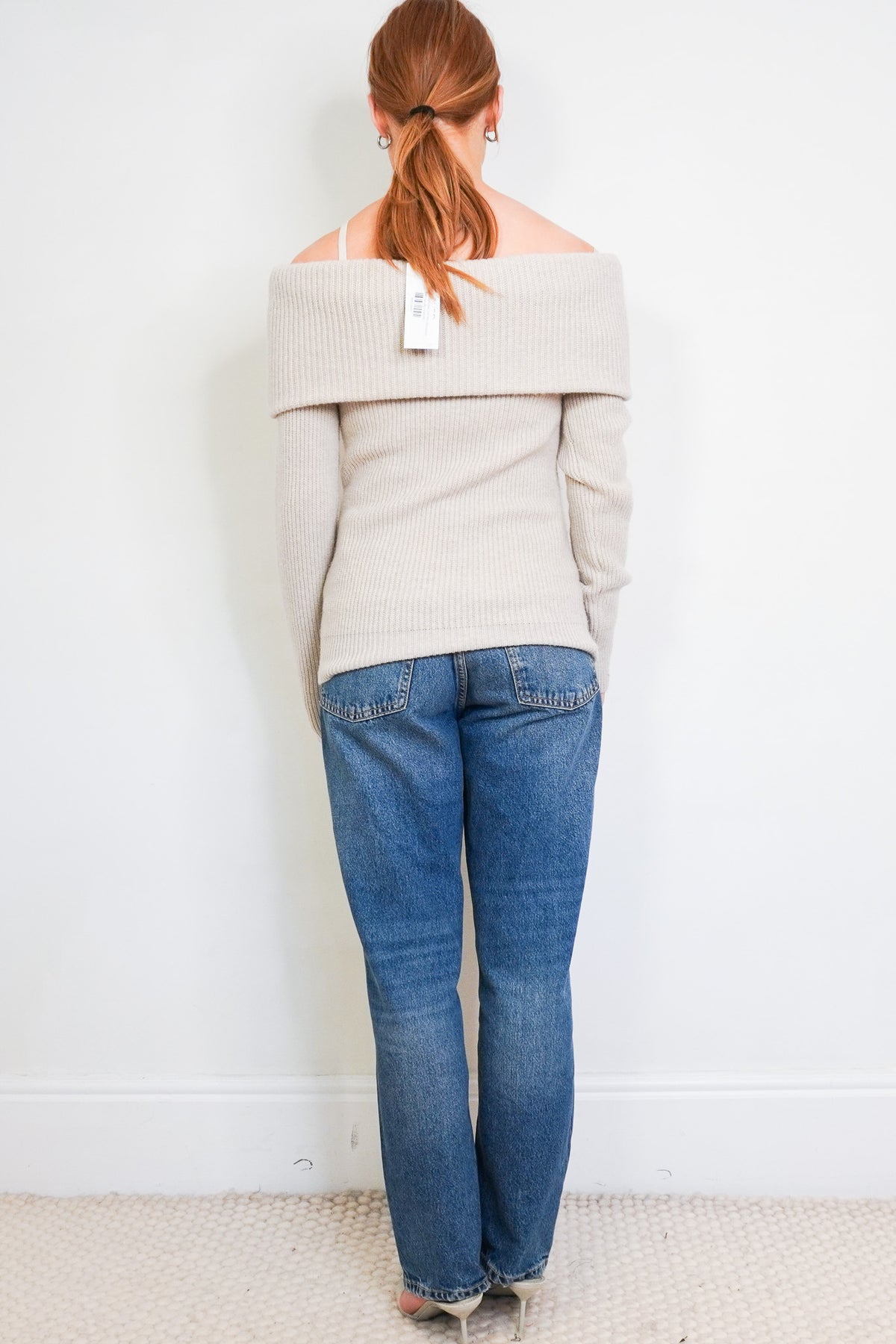 Isabel Marant Beige Off the Shoulder Sweater (RRP£900) | FINAL SALE Authentic Preloved - Reloved Again