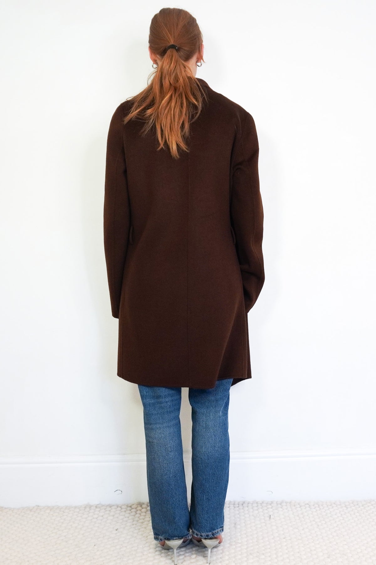 Back Image: Joseph Brown Lisa Long Cashmere Coat