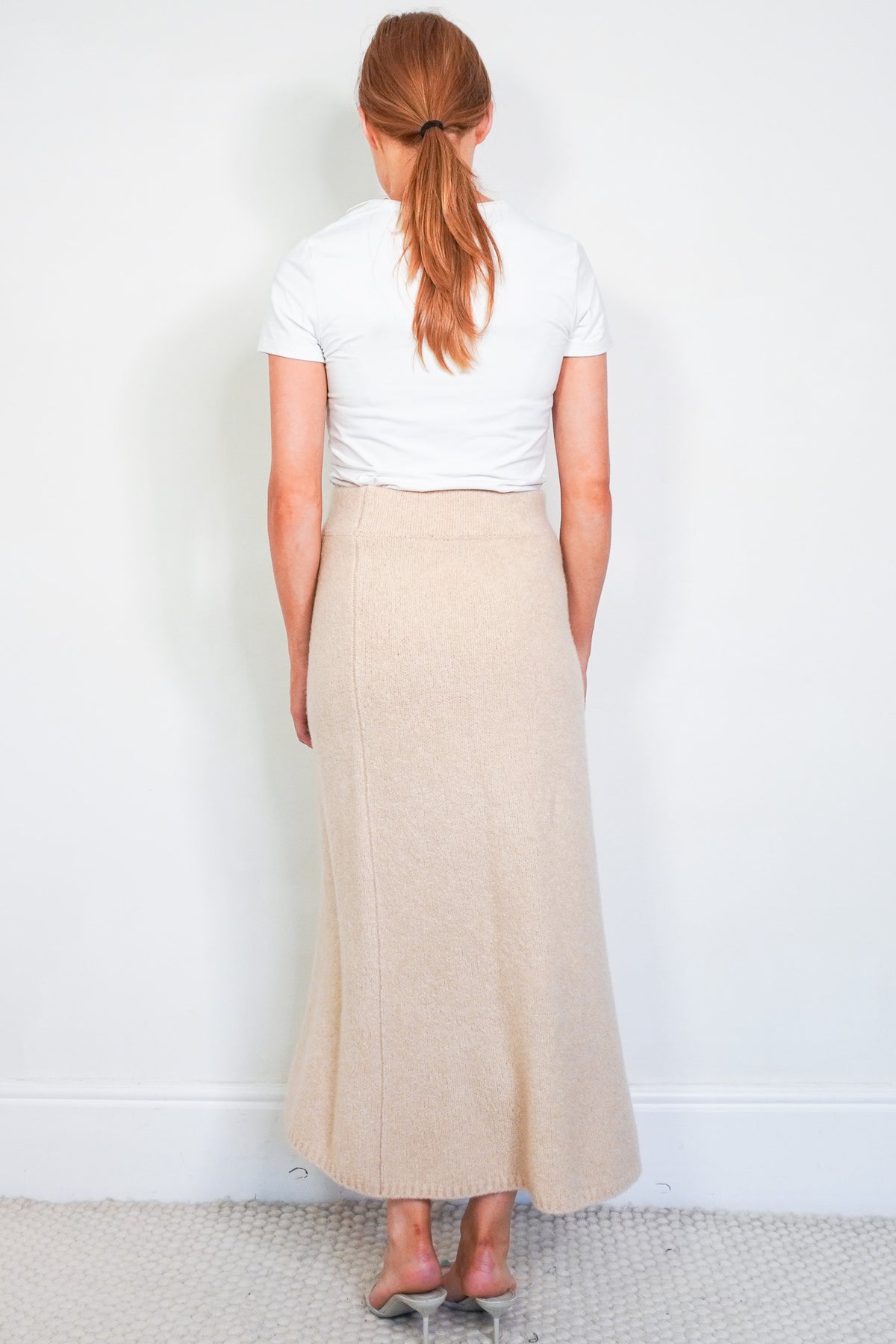 Back Image: Lisa Yang Cashmere Skirt