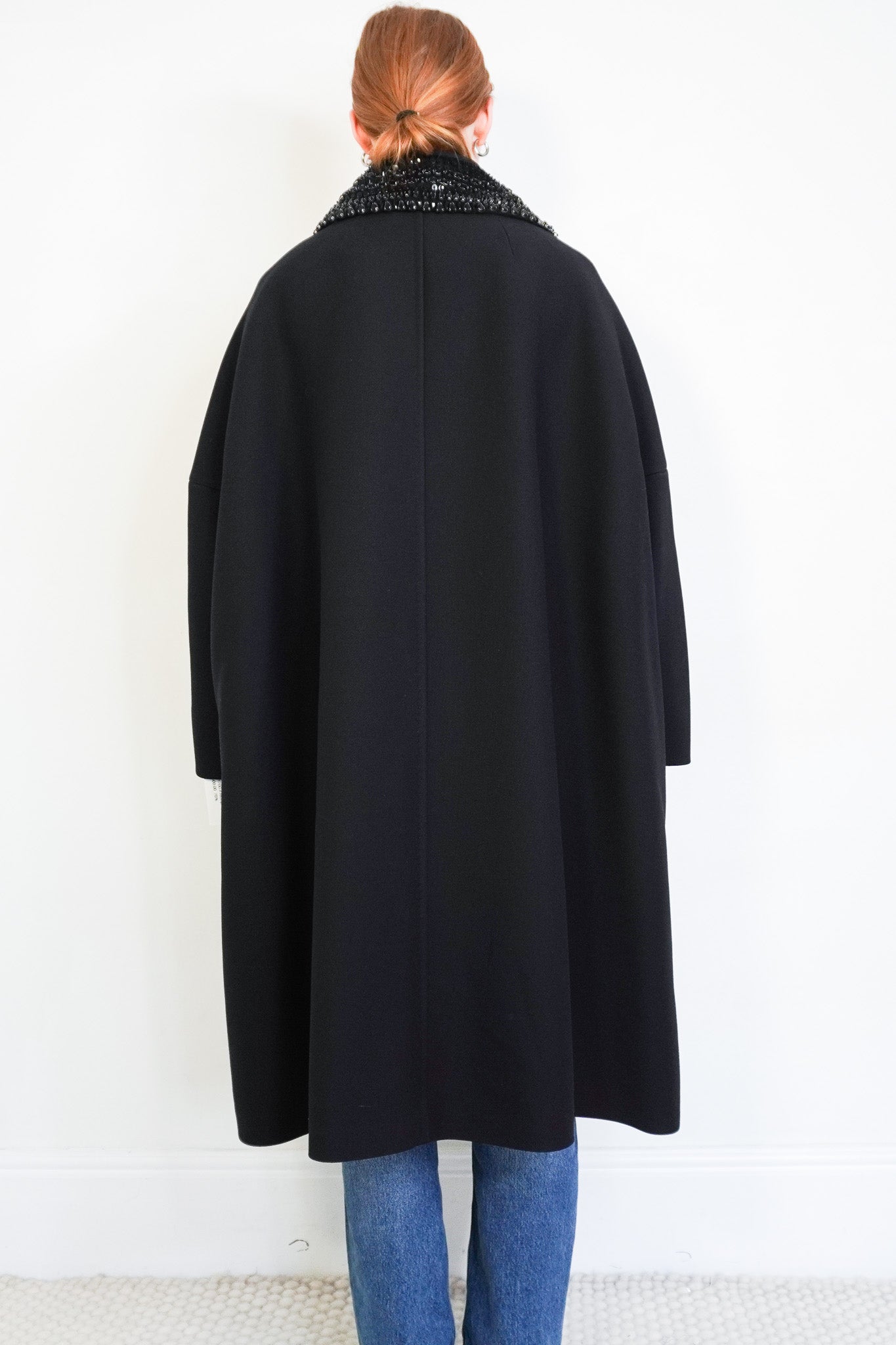 Back Image: MaxMara Atelier Black Coat