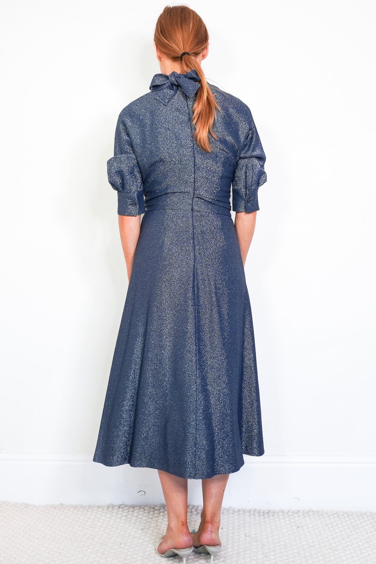 Back Image: Prada Lurex Dress