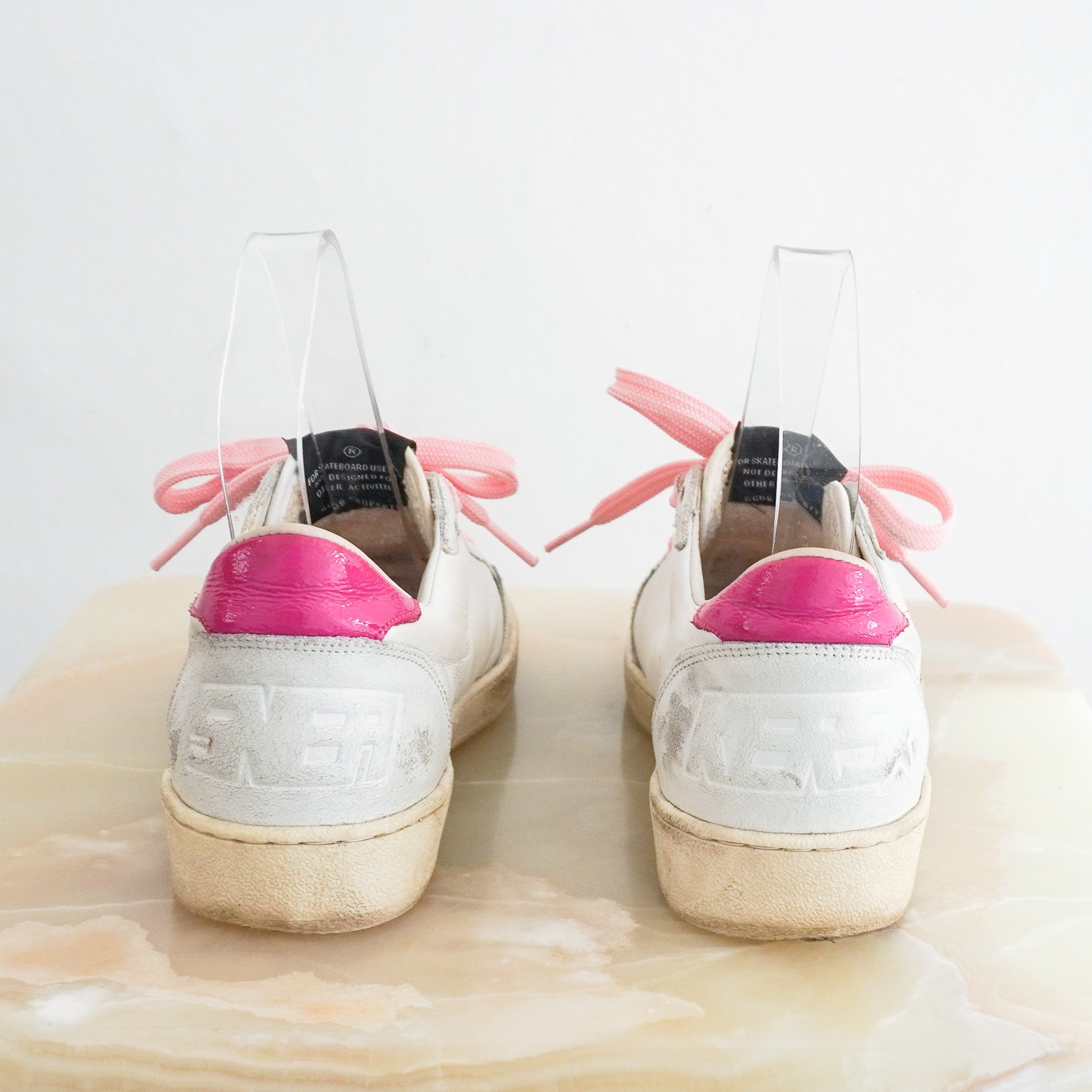 Back Photo of the Golden Goose Ball Star Trainers