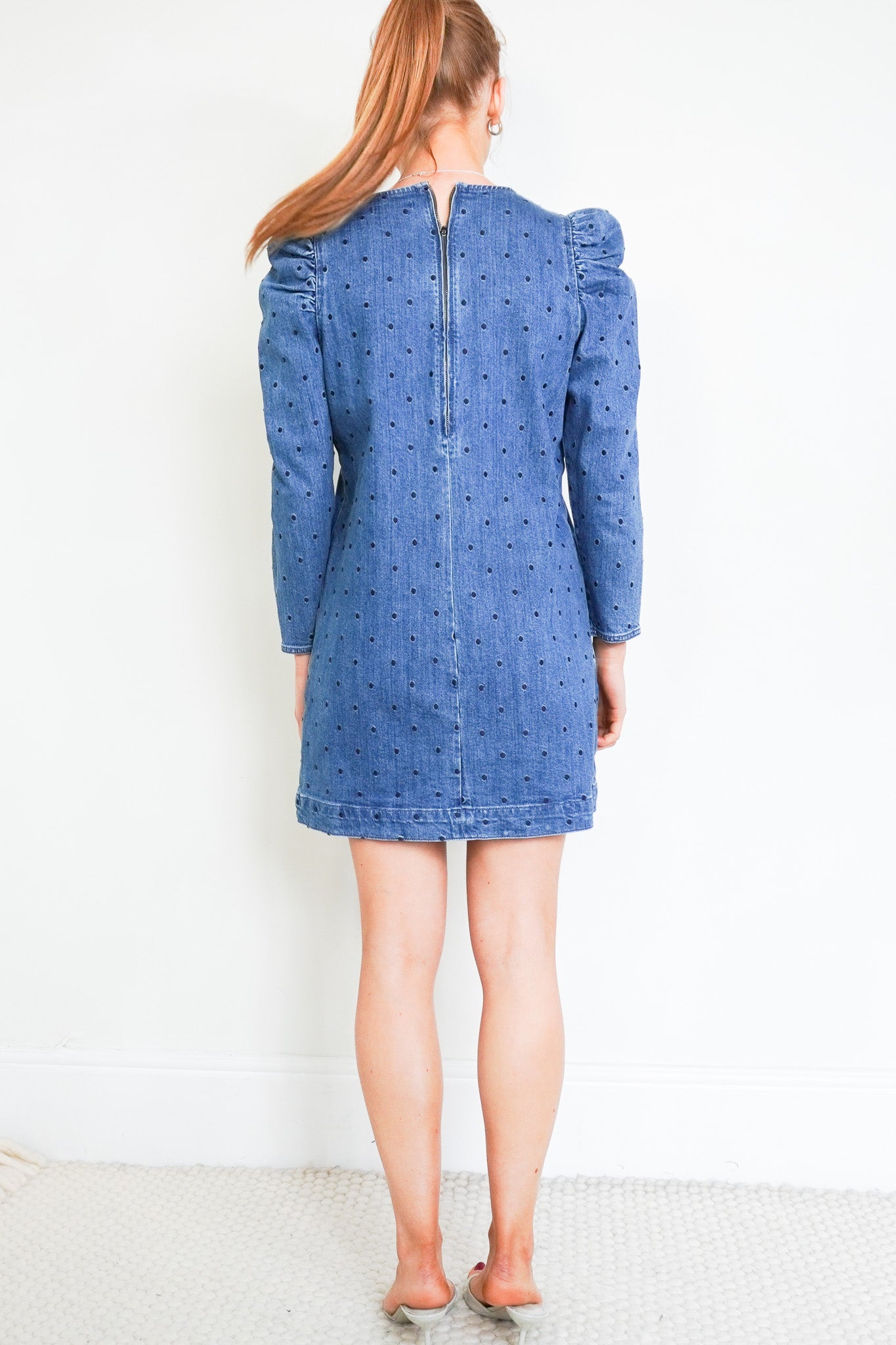 Ulla Johnson Denim Mini Dress RRP £350 | Authentic Preloved - Reloved Again