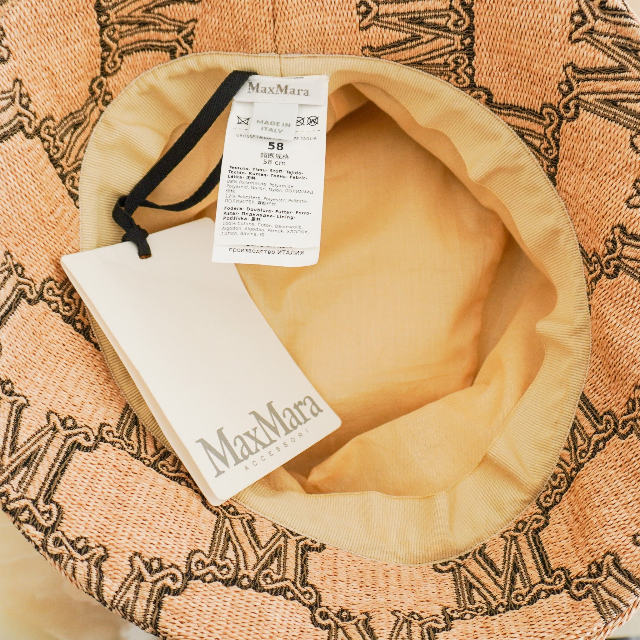 NEW Max Mara Bucket Hat RRP £310 | Authentic Preloved - Reloved Again
