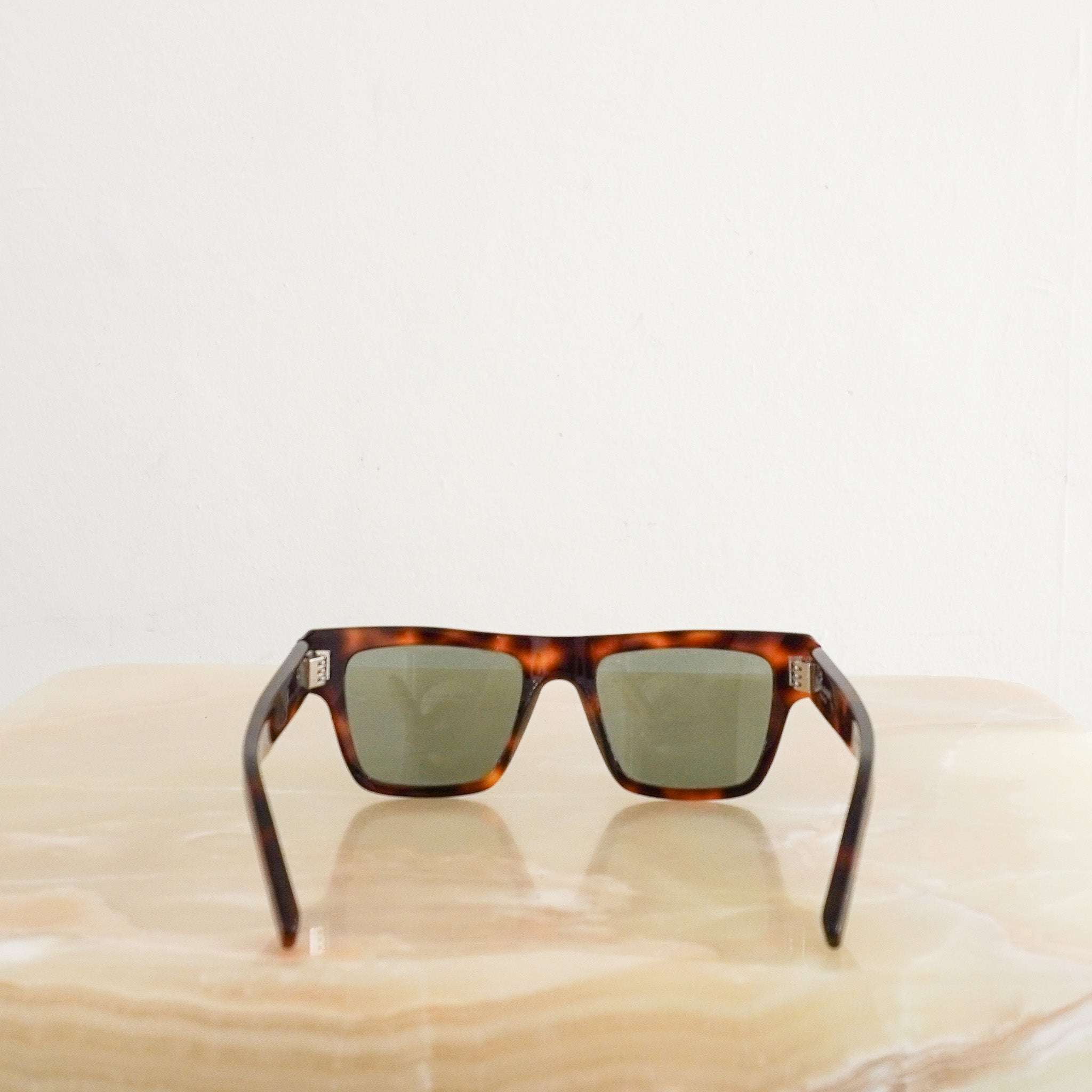 Back image of the Saint Laurent SL 469 Tortoiseshell Square Sunglasses
