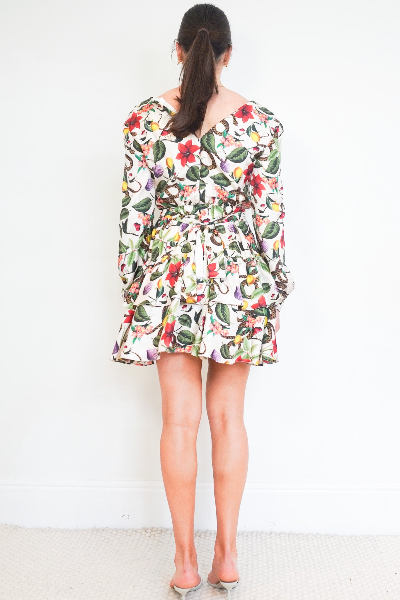Borgo De Nor Printed Silk Dress RRP £600 | Authentic Preloved - Reloved Again