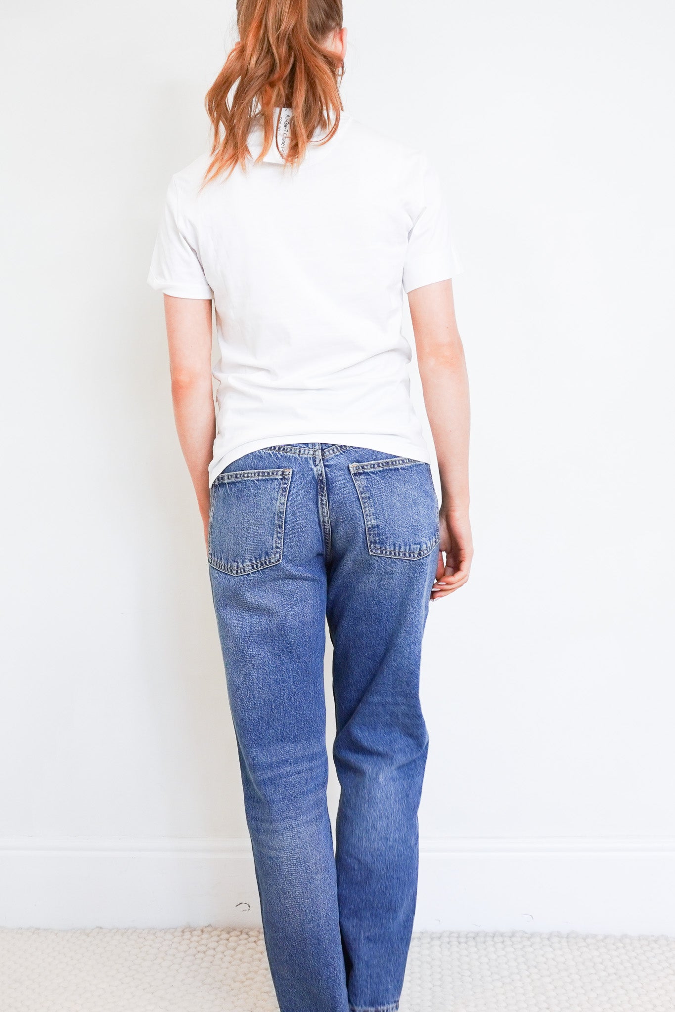 Chloé White T-Shirt with Horse Print Pocket RRP £390 | Authentic Preloved - Reloved Again