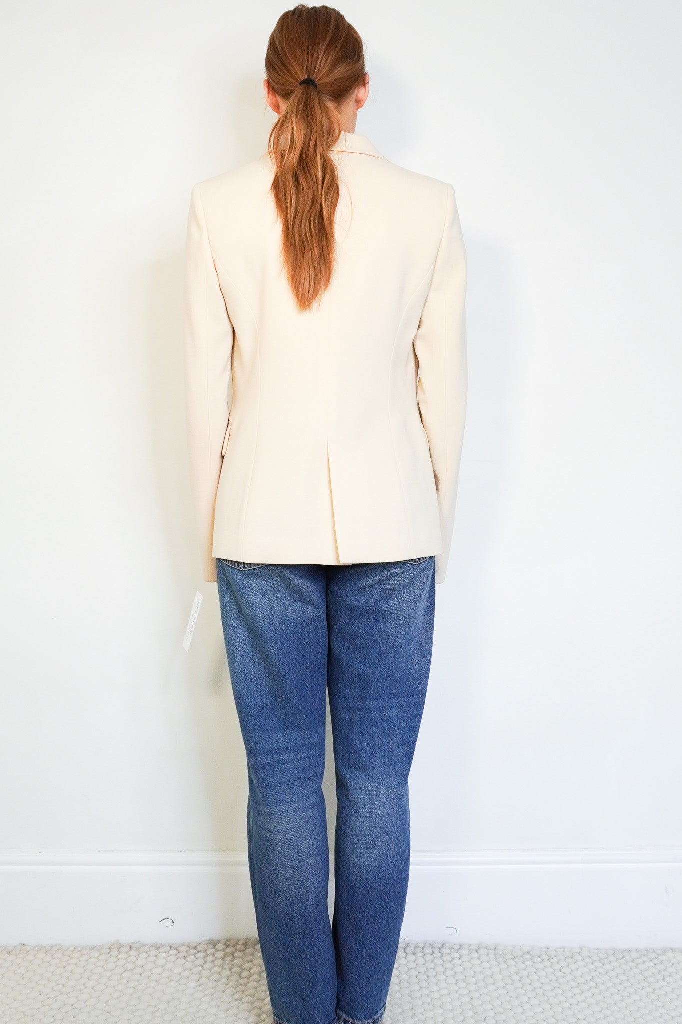 Back photo of the Emilio Pucci Cream Tailored Jacket