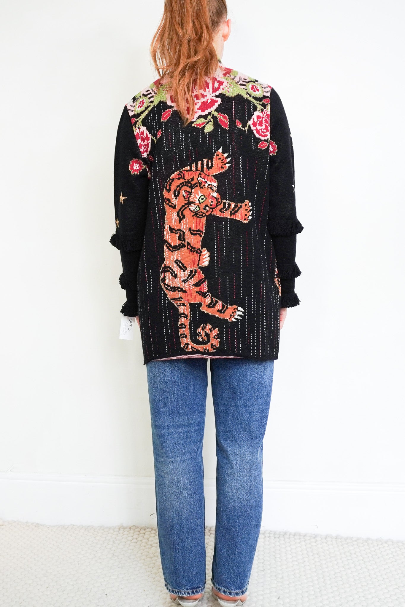 Back photo of the Hayley Menzies Metamorphosis Cardigan