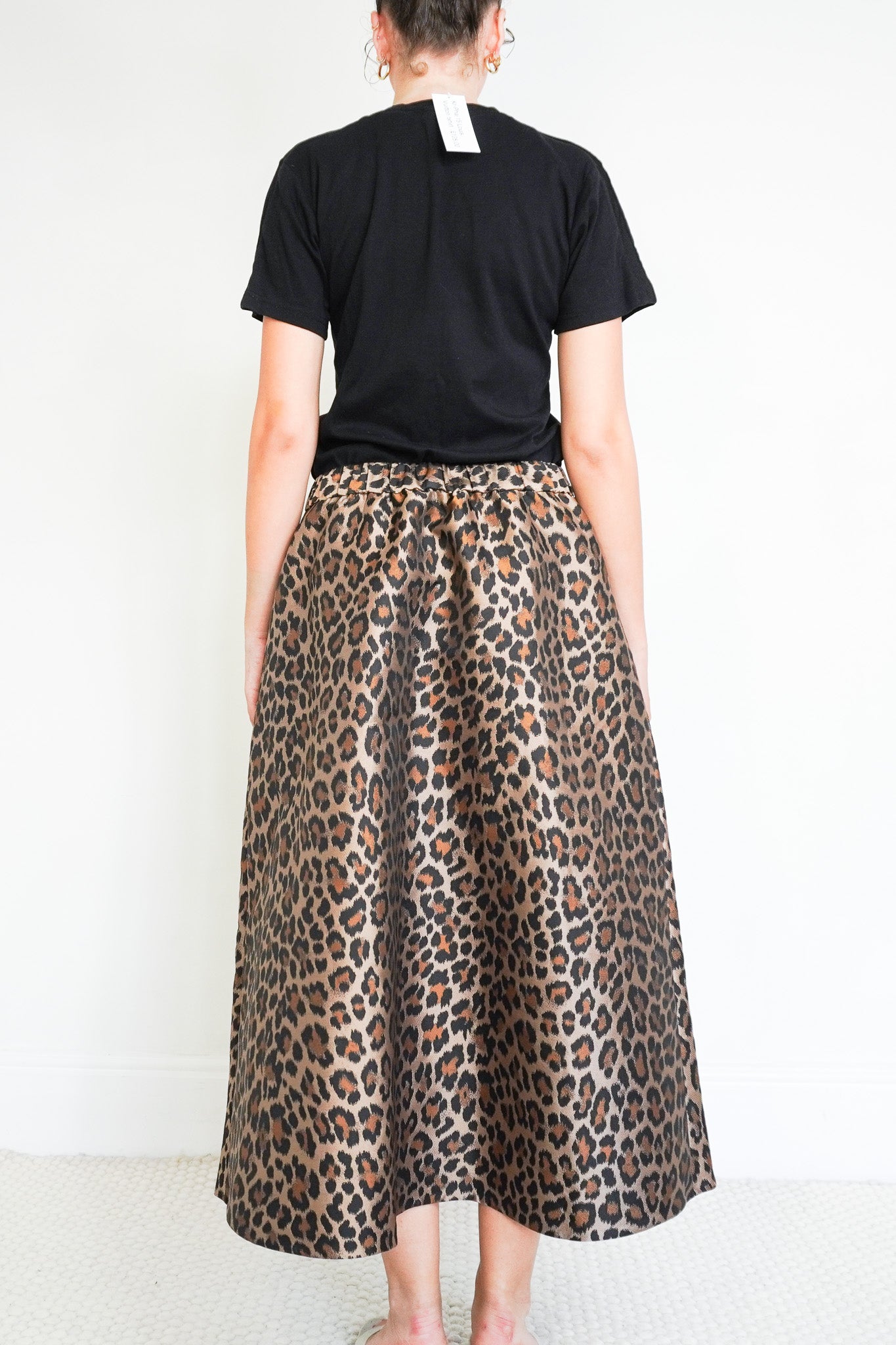 Back photo of the Kate Spade Leopard Print Skirt