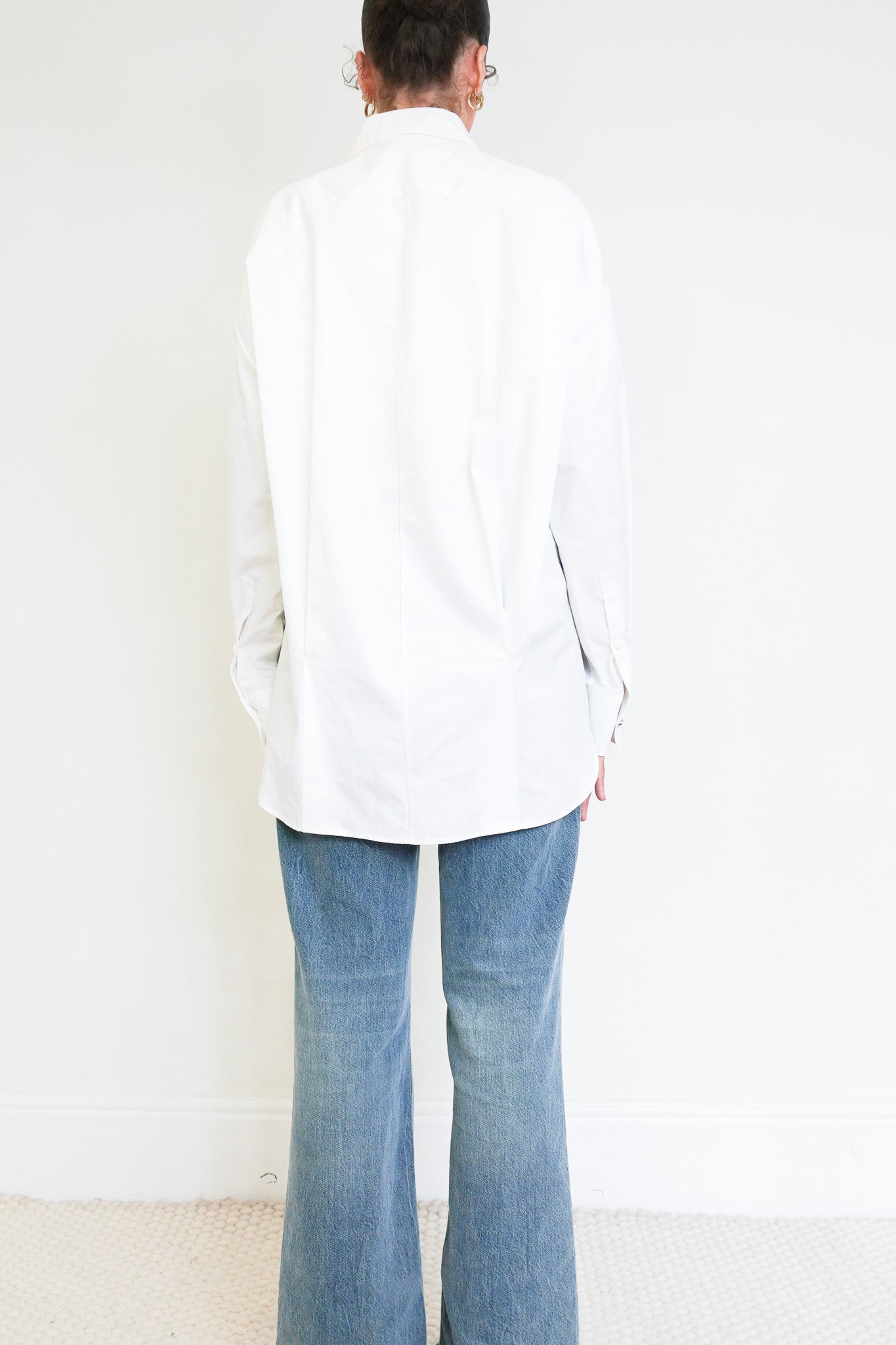 Back photo of the New Versace White Shirt