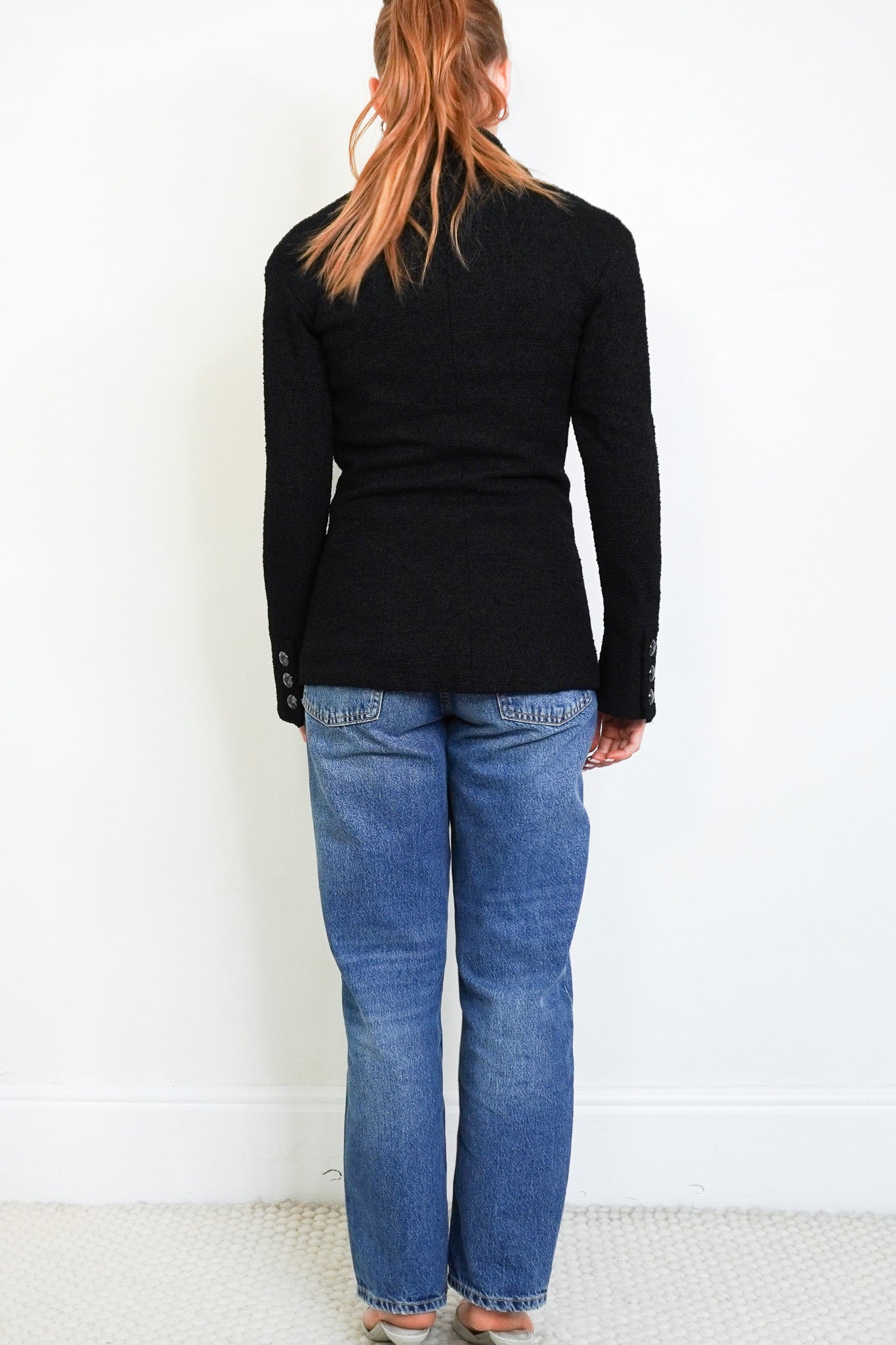 Chanel Black Tweed Blazer RRP £5000 | Authentic Preloved - Reloved Again