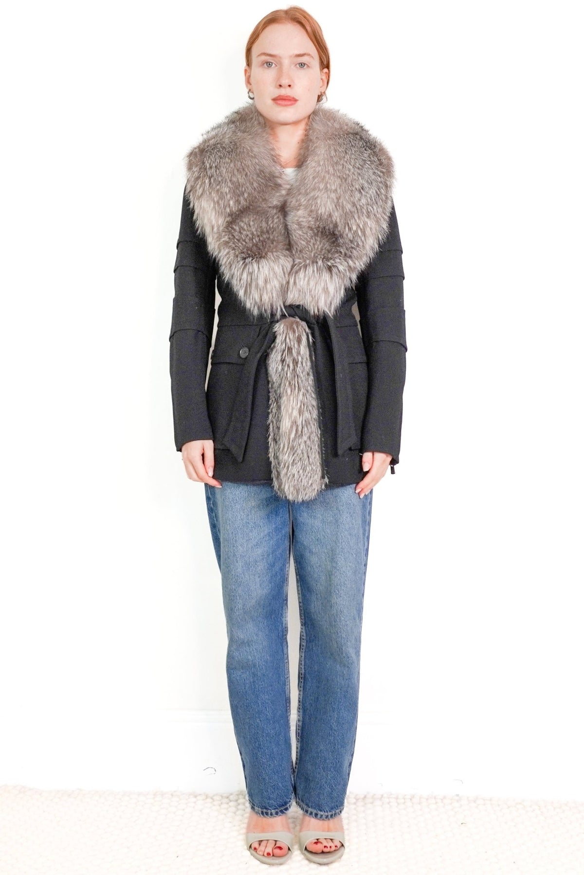 Barbara Bui Silver Lined Jacket (RRP £2000) | Authentic Preloved - Reloved Again