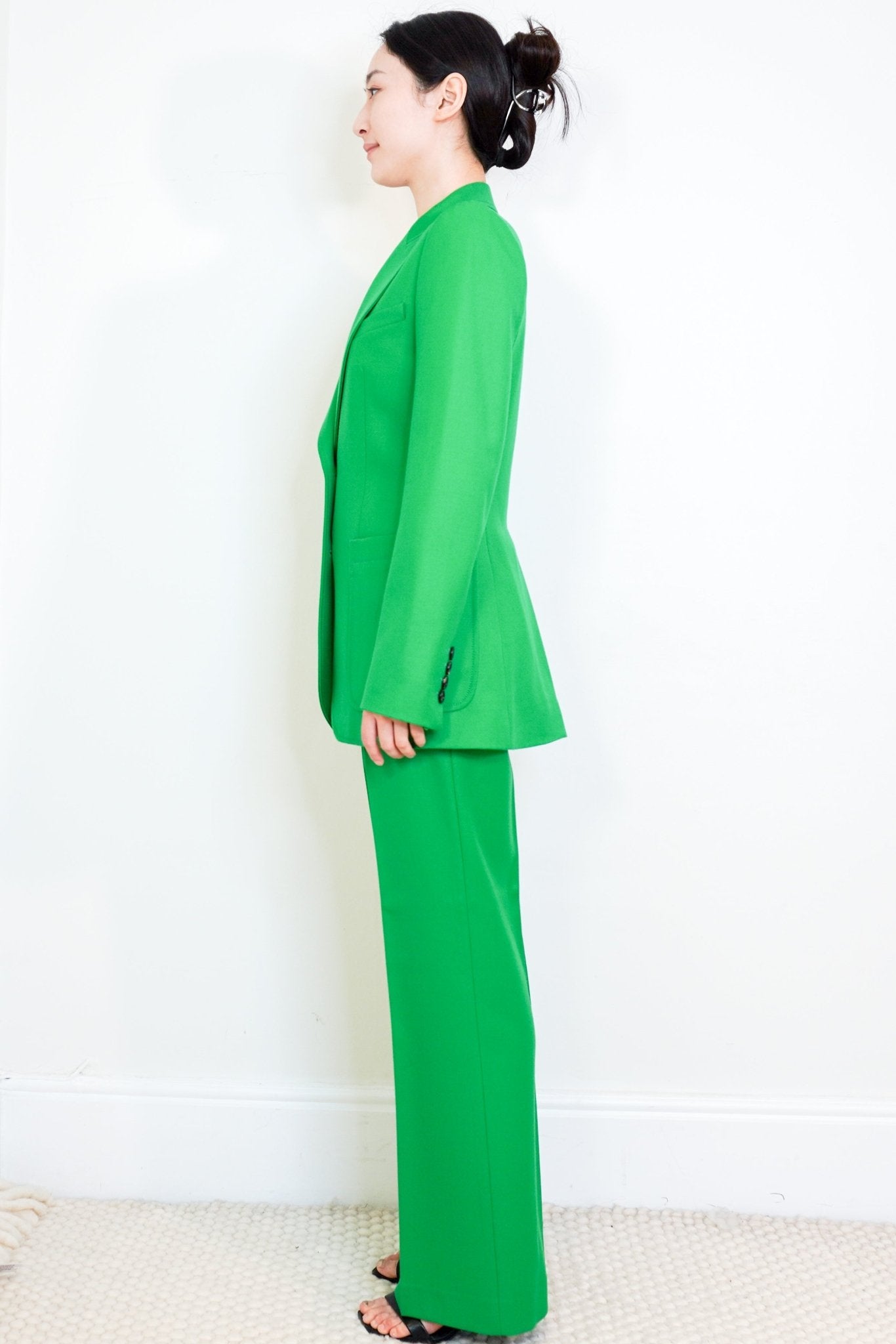 Bella Freud Green Tailored Suit RRP £1100 | Authentic Preloved - Reloved Again