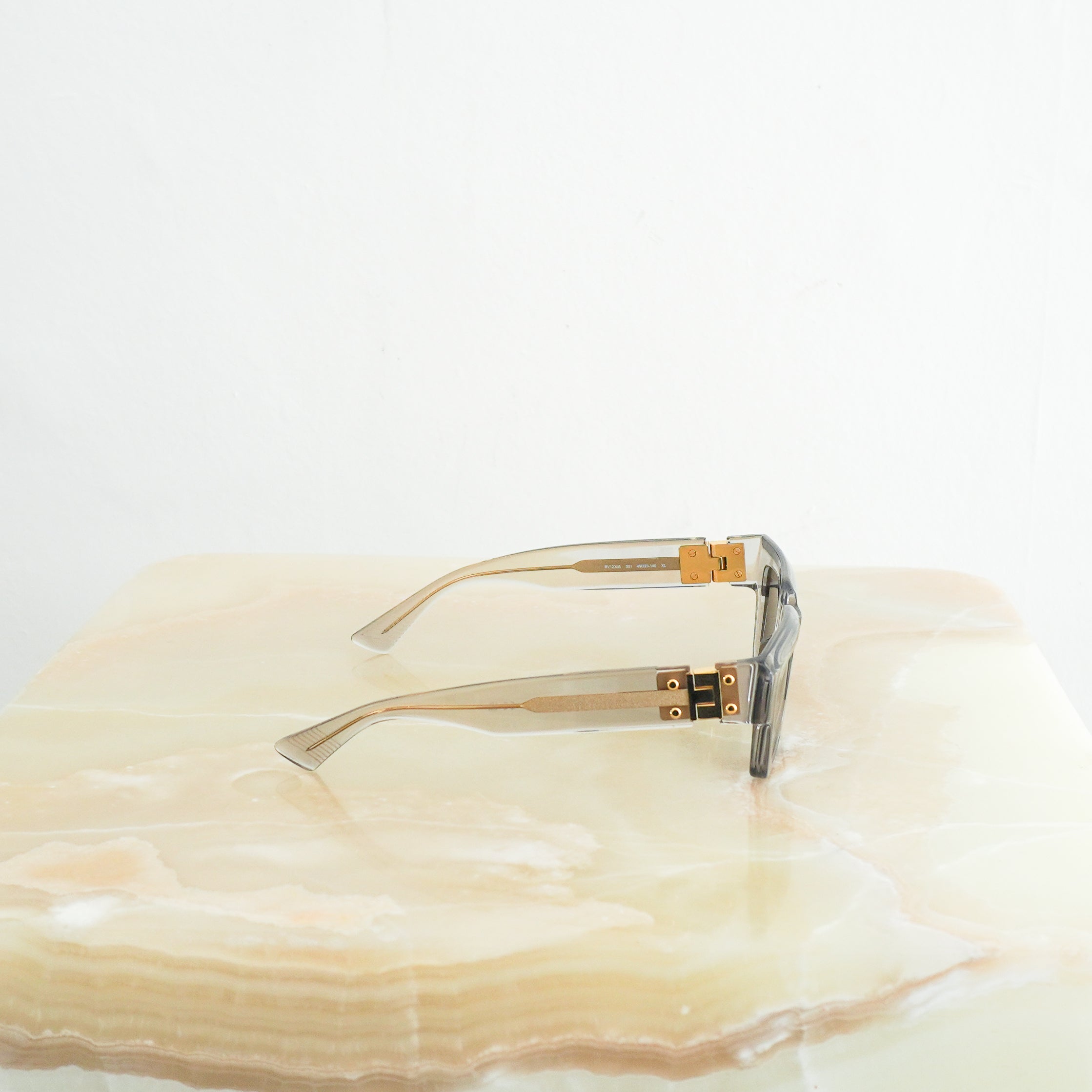 Bottega Veneta Crystal Grey Sunglasses (RRP £470) | Authentic Preloved FINAL SALE - Reloved Again