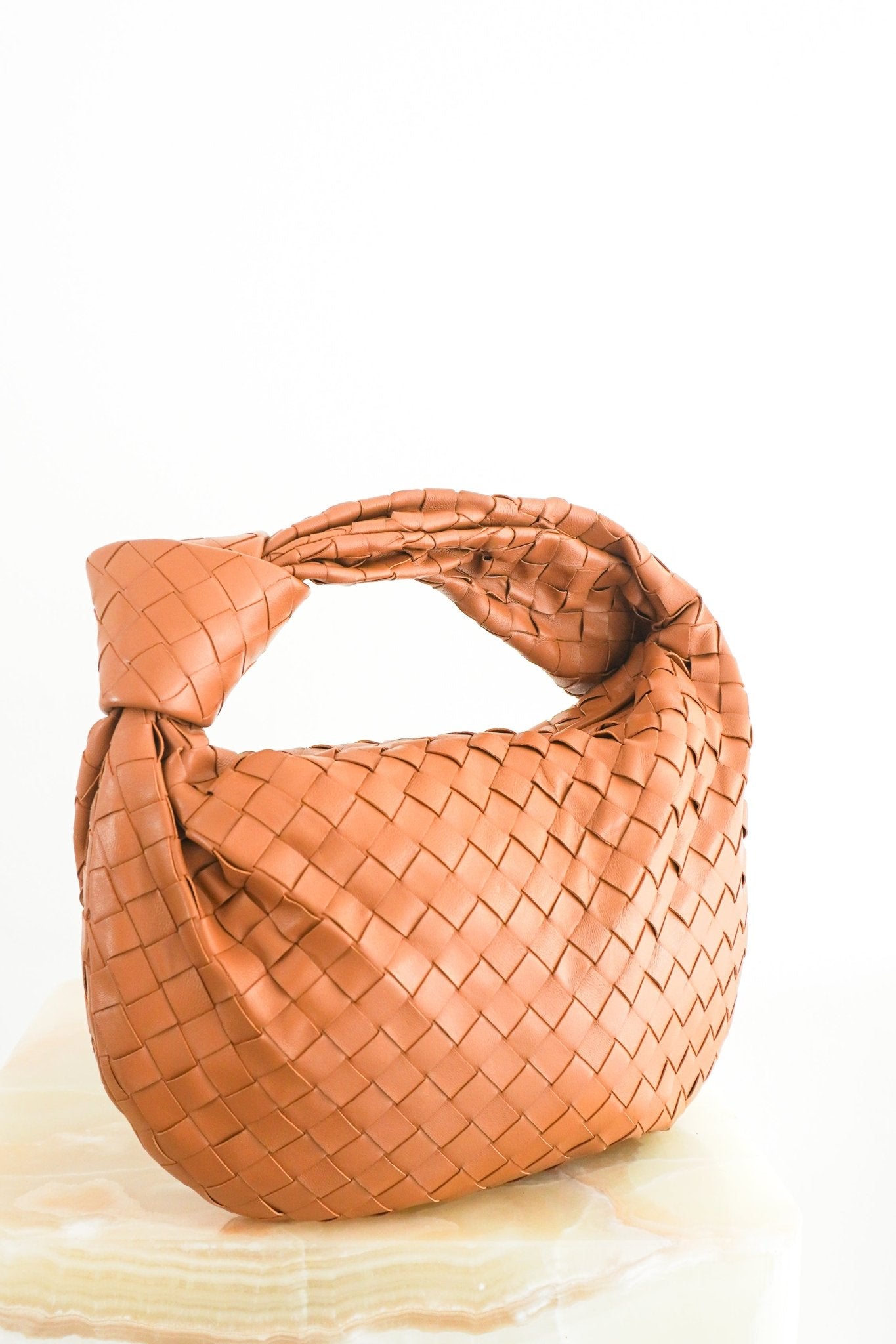 Bottega Veneta Teen Jodie Bag in Camel RRP £2840 | Authentic Preloved - Reloved Again