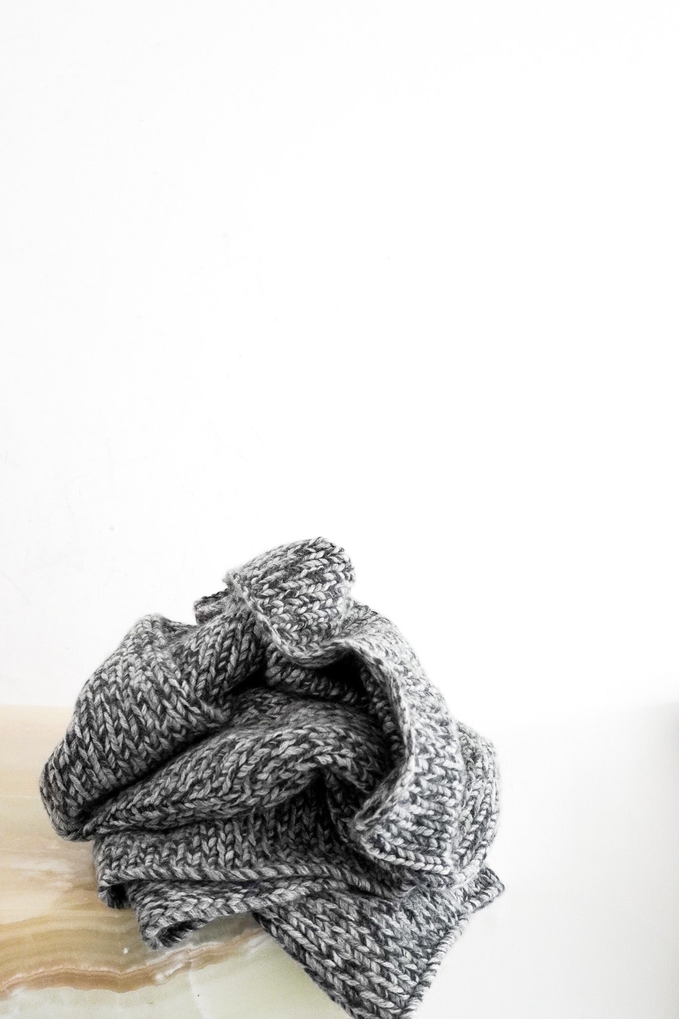 Brunello-Cucinelli-Grey-Knitted-Dickie