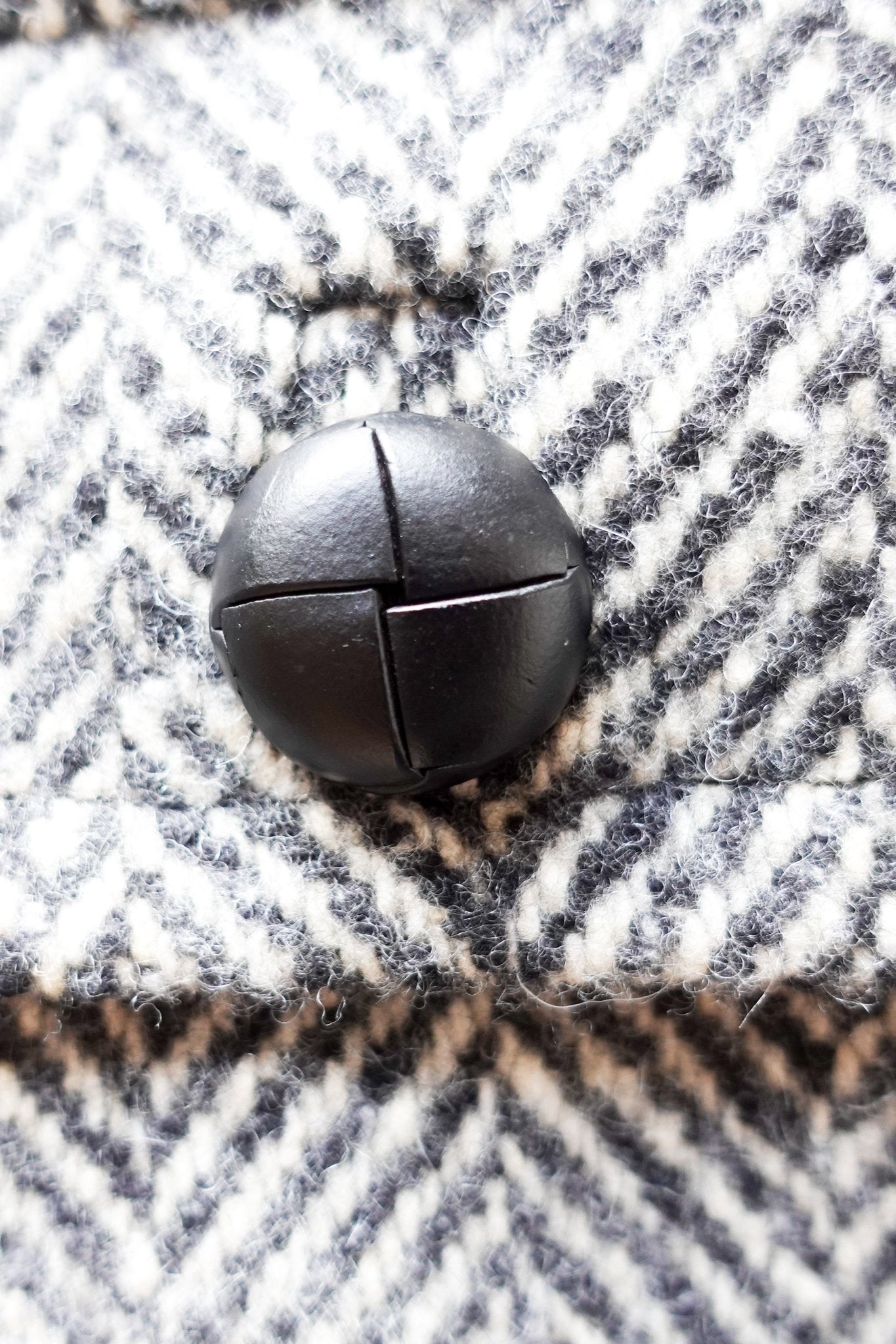 NEW Doen Bonnaire Coat Herringbone RRP £700 | Authentic Preloved - Reloved Again