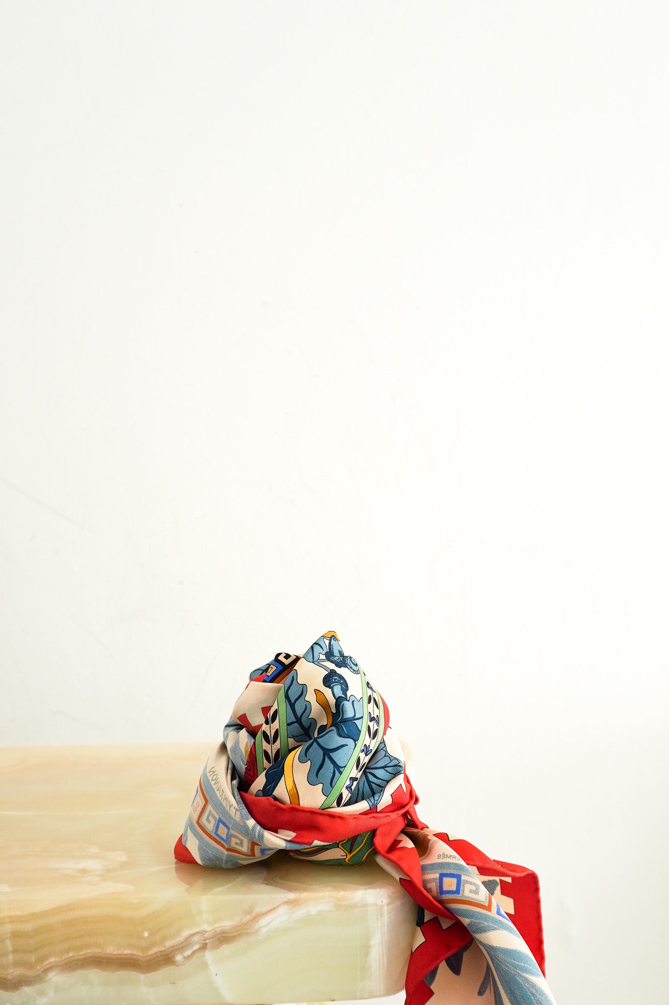 COLLECTORS ITEM Hermés Musique Des Deieux Vintage Scarf 1996 | Authentic Preloved - Reloved Again